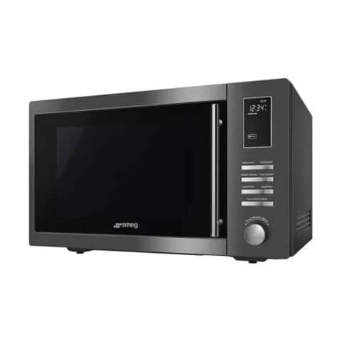 Smeg Mikroovne Kombiovn MOE25B i Mørk inox, 2