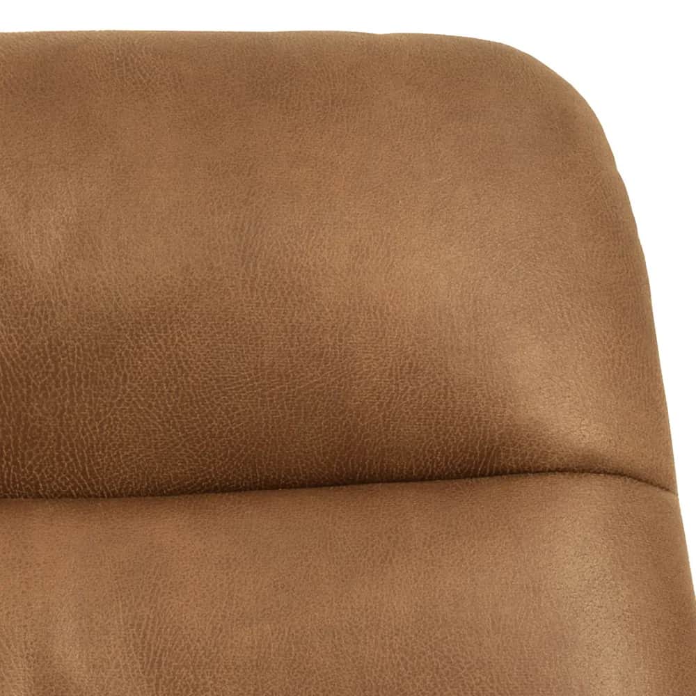 CASA Living Lænestole Milford Loungestol i Cognac, 5