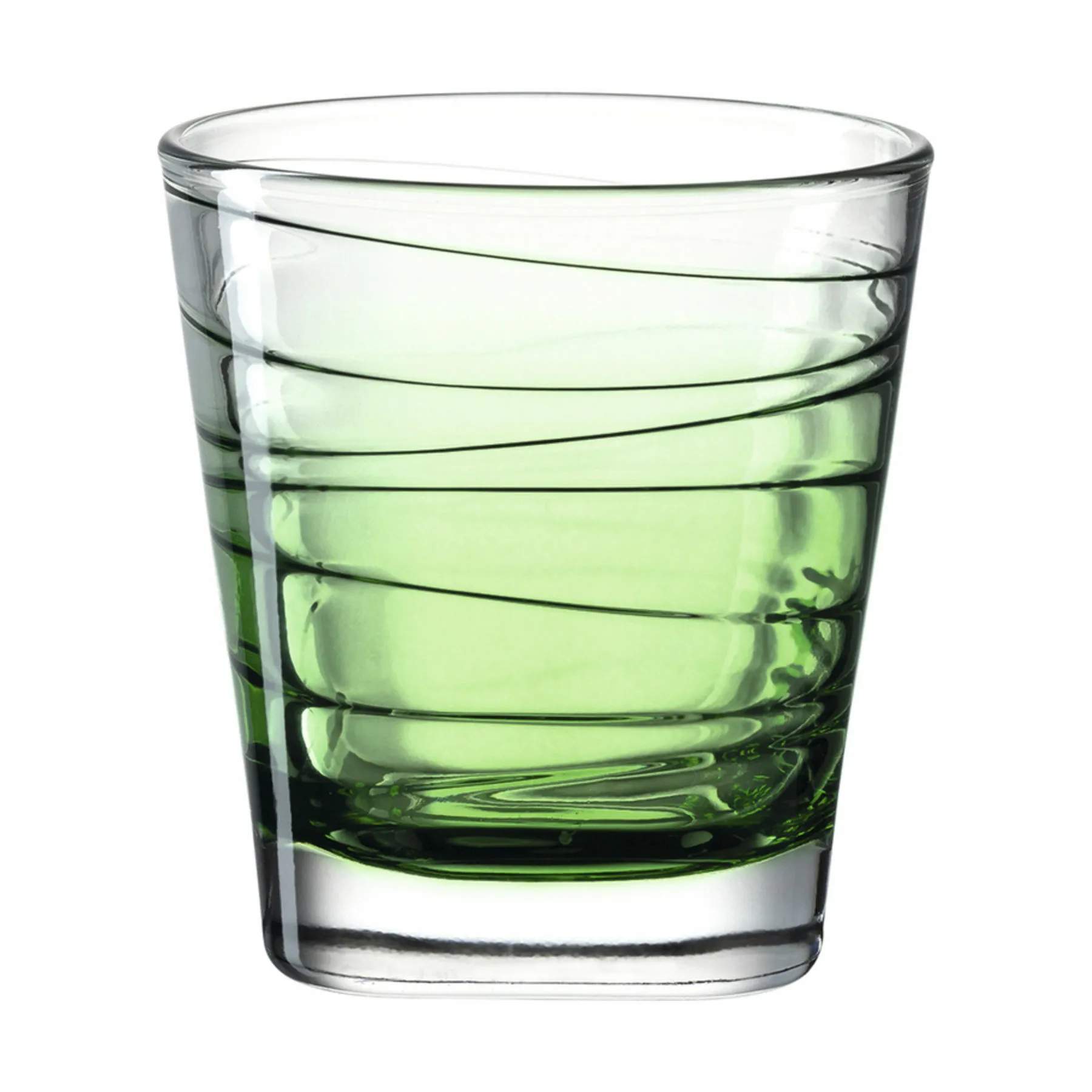 Leonardo Vandglas Vario Vandglas - 6 stk. i Klar/grøn, 25 cl, 2
