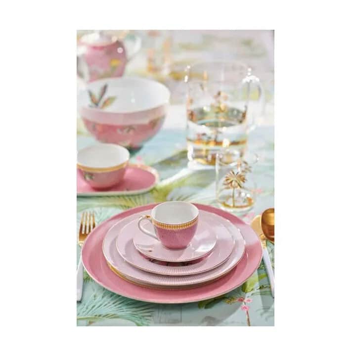 PIP Studio Frokosttallerkener La Majorelle Tallerken i Pink, 4