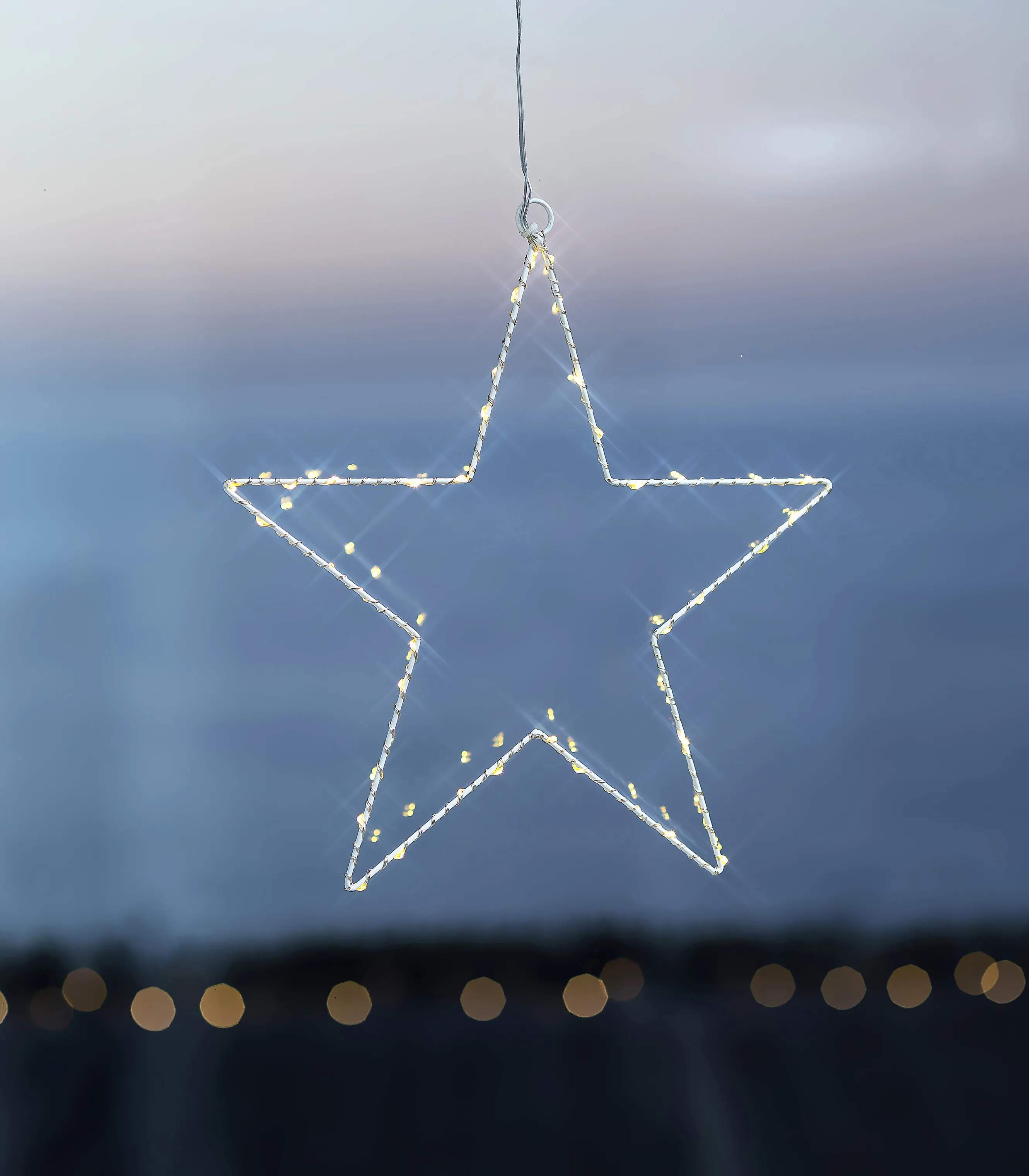 Sirius Lysdekoration Liva LED Stjerne i 30 cm, 1