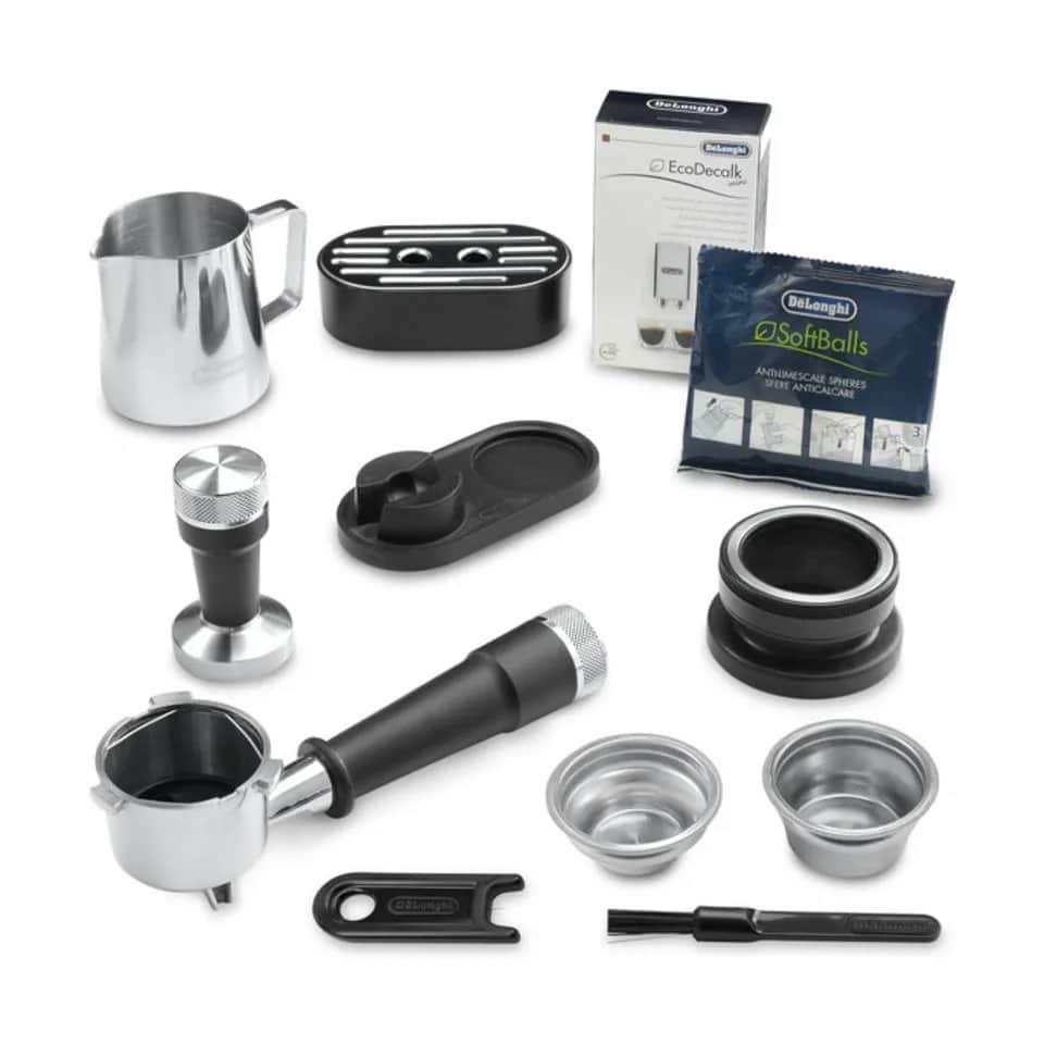 DeLonghi Espressomaskiner La Specialista Arte Espressomaskine EC9155 i Sølvfarvet/sort, 4