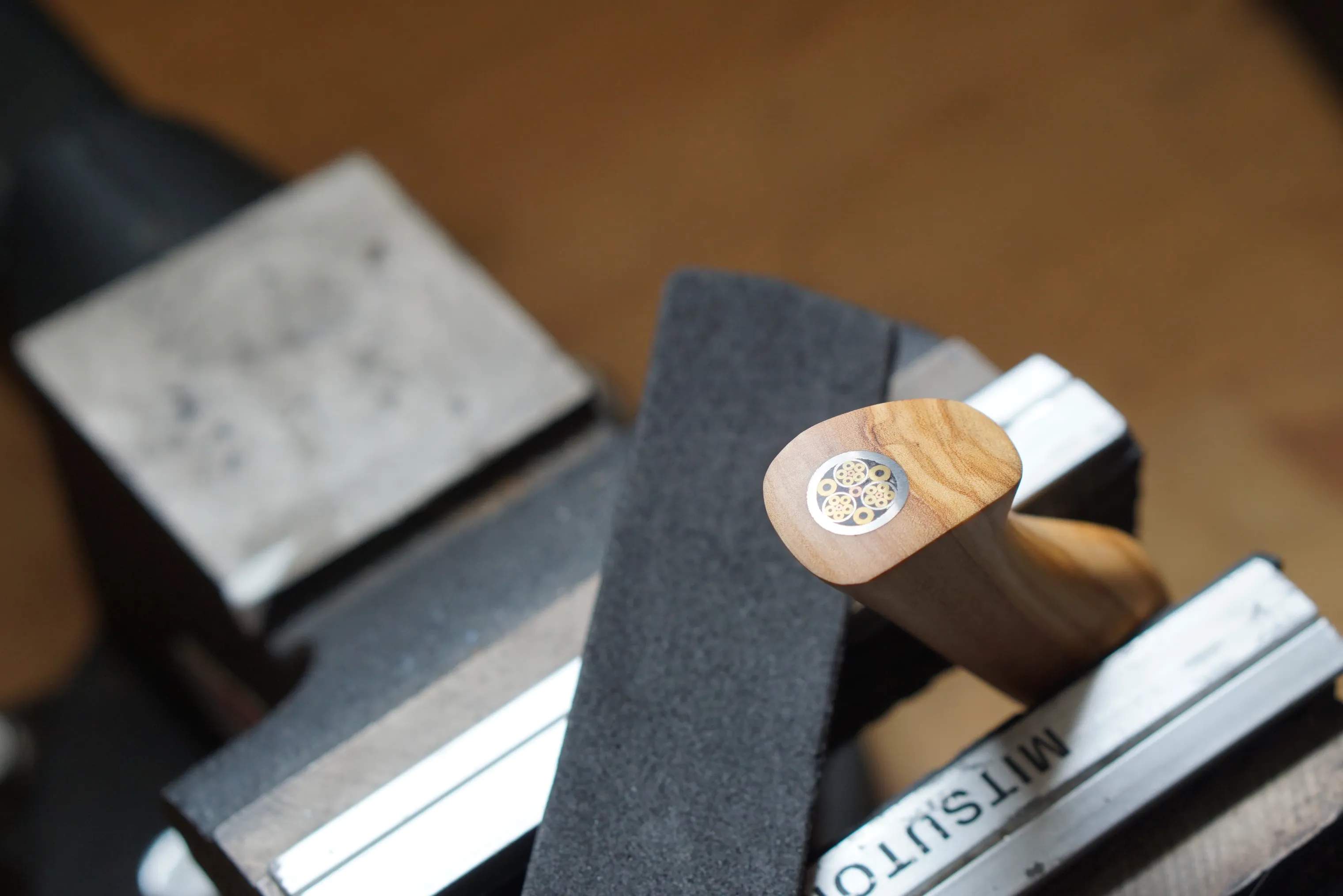 Ryda Knives Universalknive ST650 Universalkniv i rustfrit stål/brun, 2