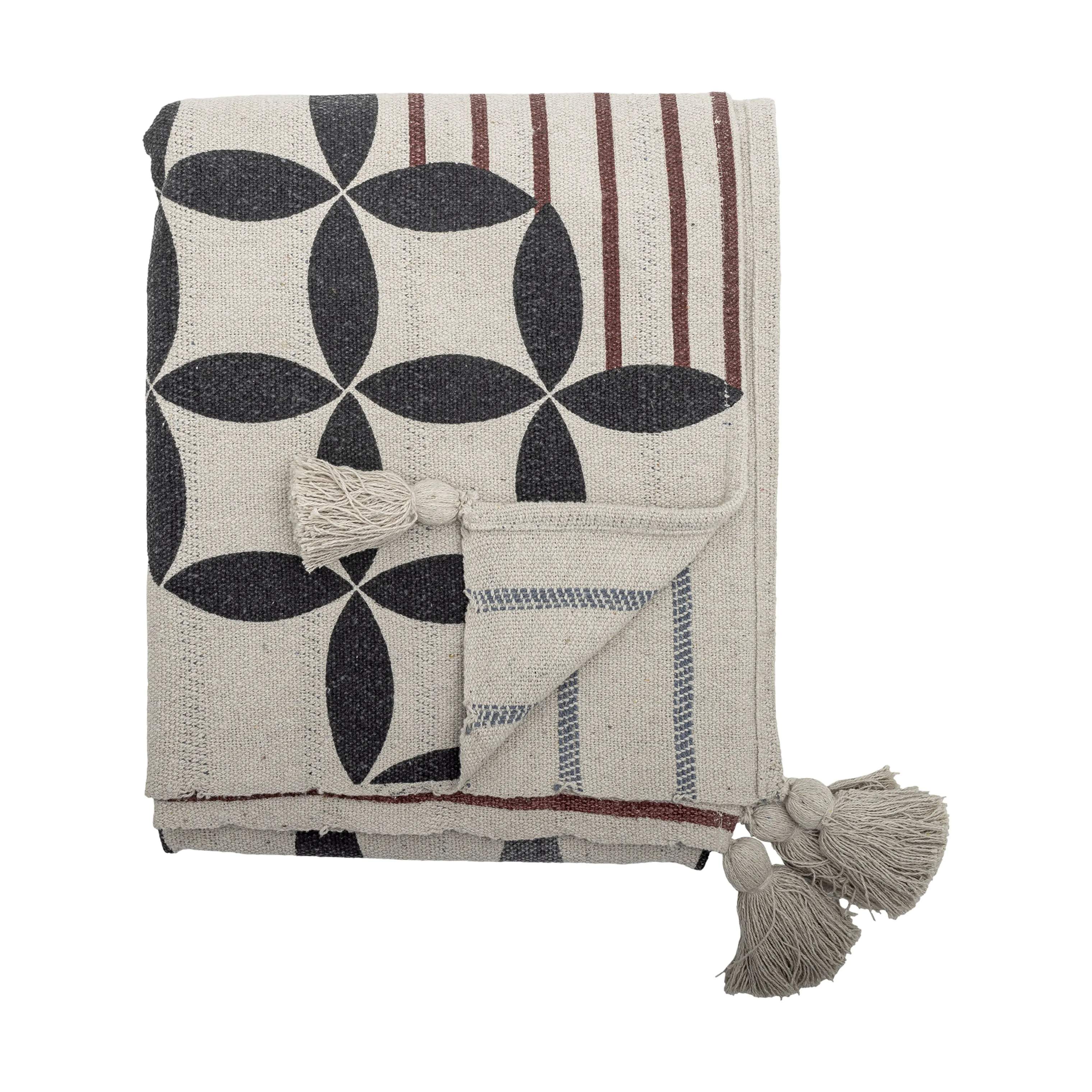 Bloomingville Plaider Forma Plaid i Natur, 1