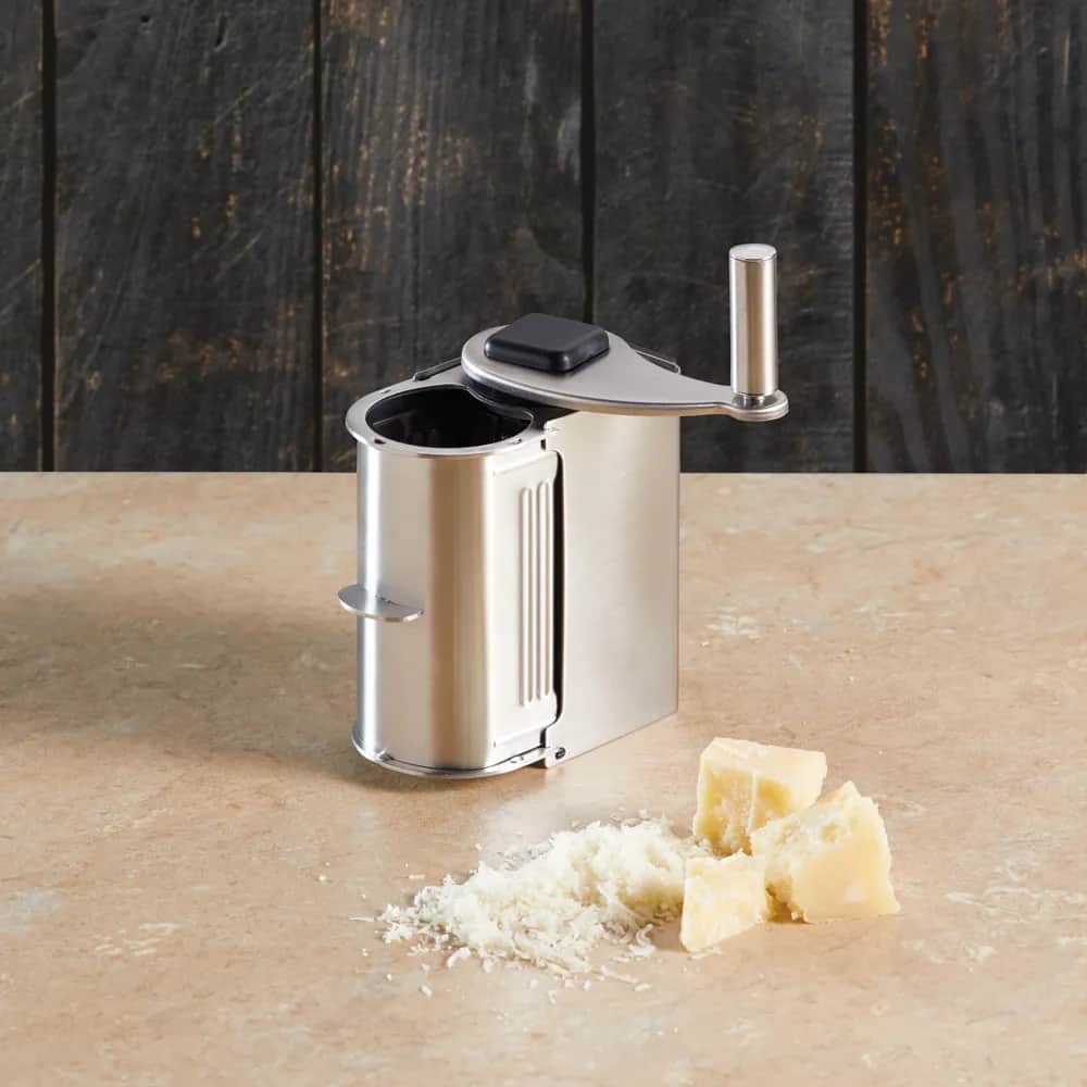 KitchenCraft Rivejern World of Flavours Parmasan Rivejern i Sølv, 2