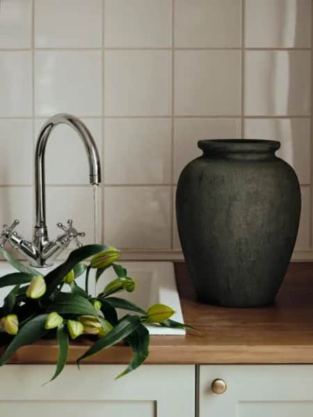 Broste Copenhagen Vaser Uma Vase i Mørk Brun, H40 x Ø29 cm, 2