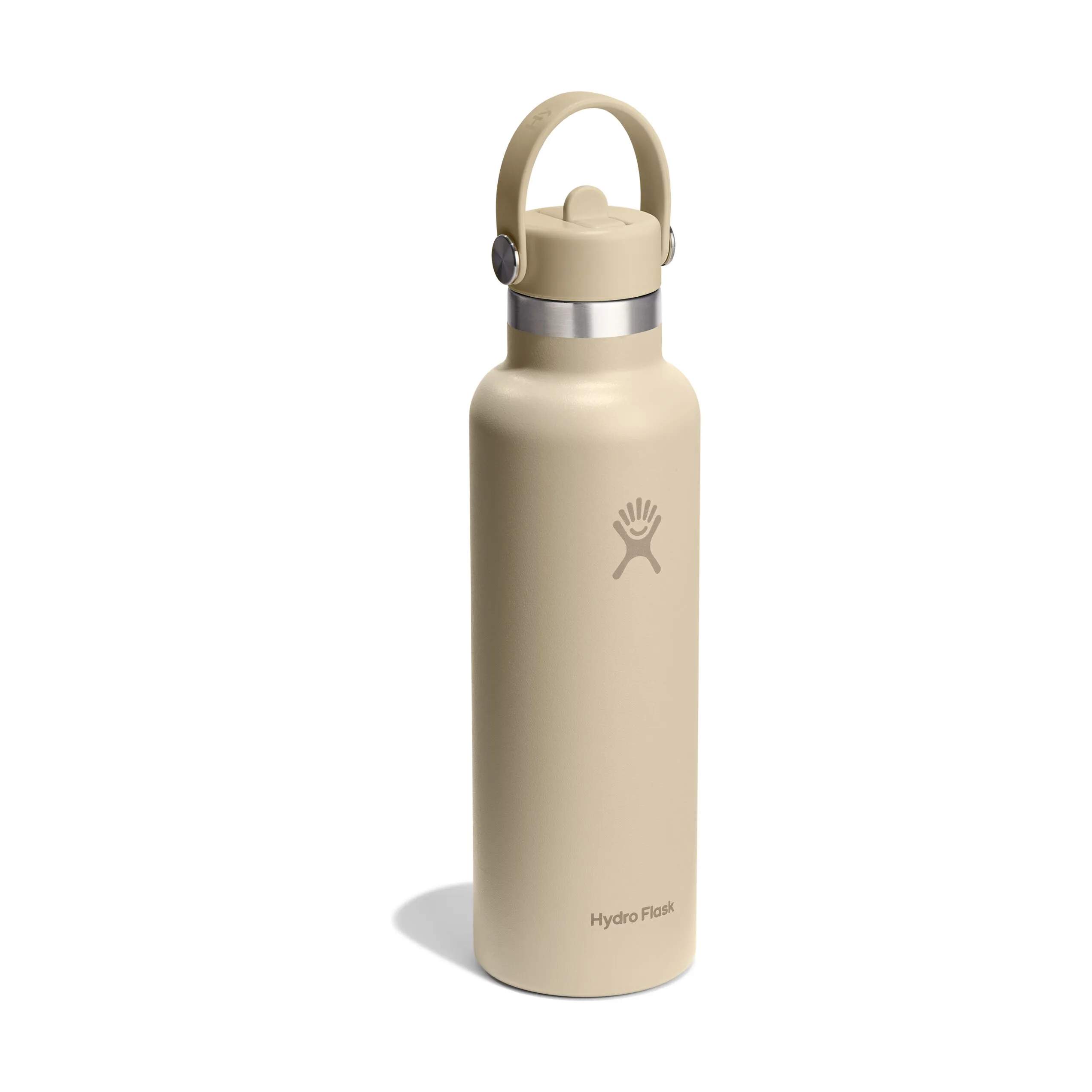 Hydro Flask Termoflasker Flex Straw Termodrikkedunk i Lys beige, 2