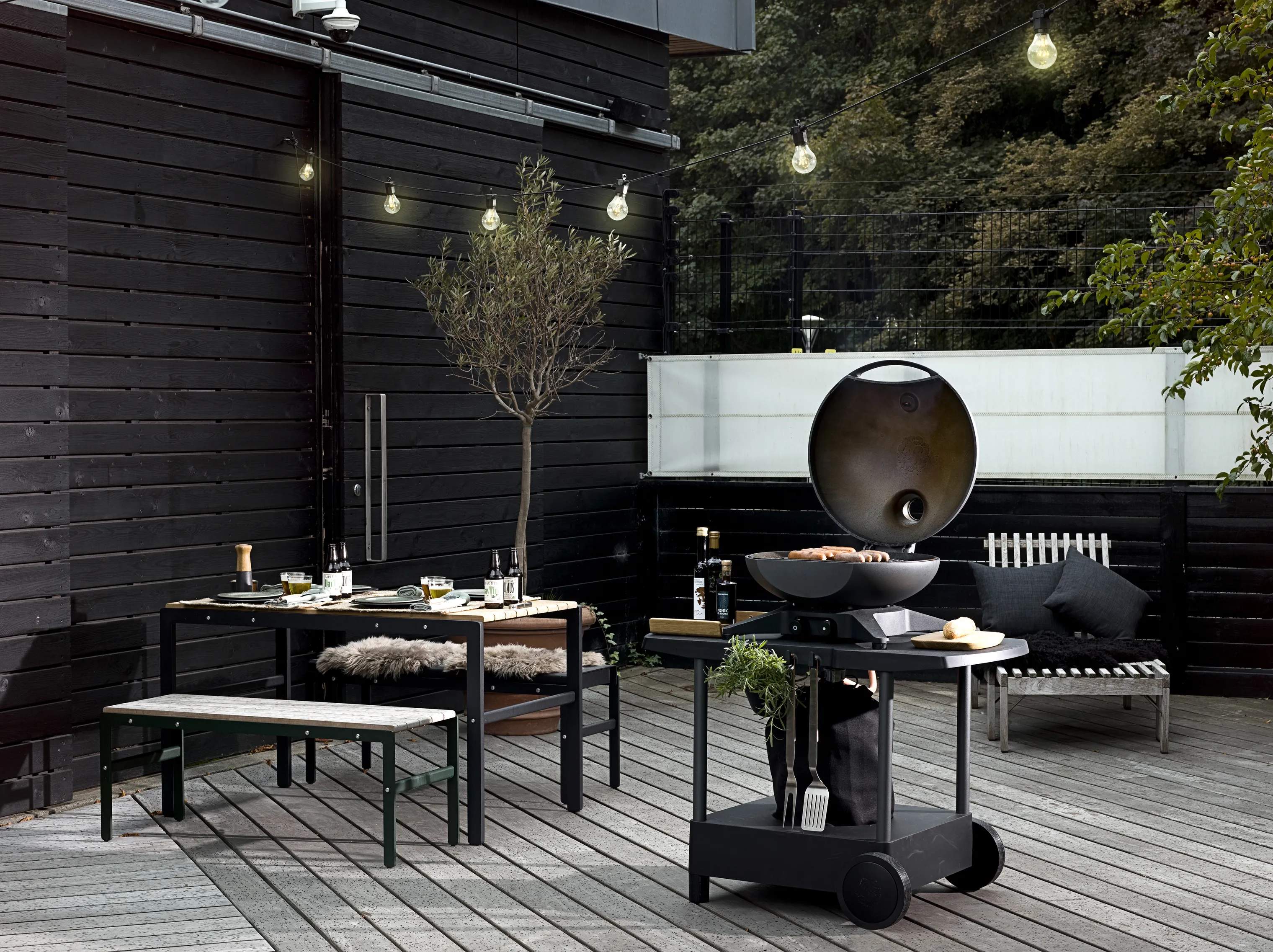 Morsø Grillborde Tavolo Forno Tavolo Udebord til Forno Gas i Sort, 56,6 cm, 2