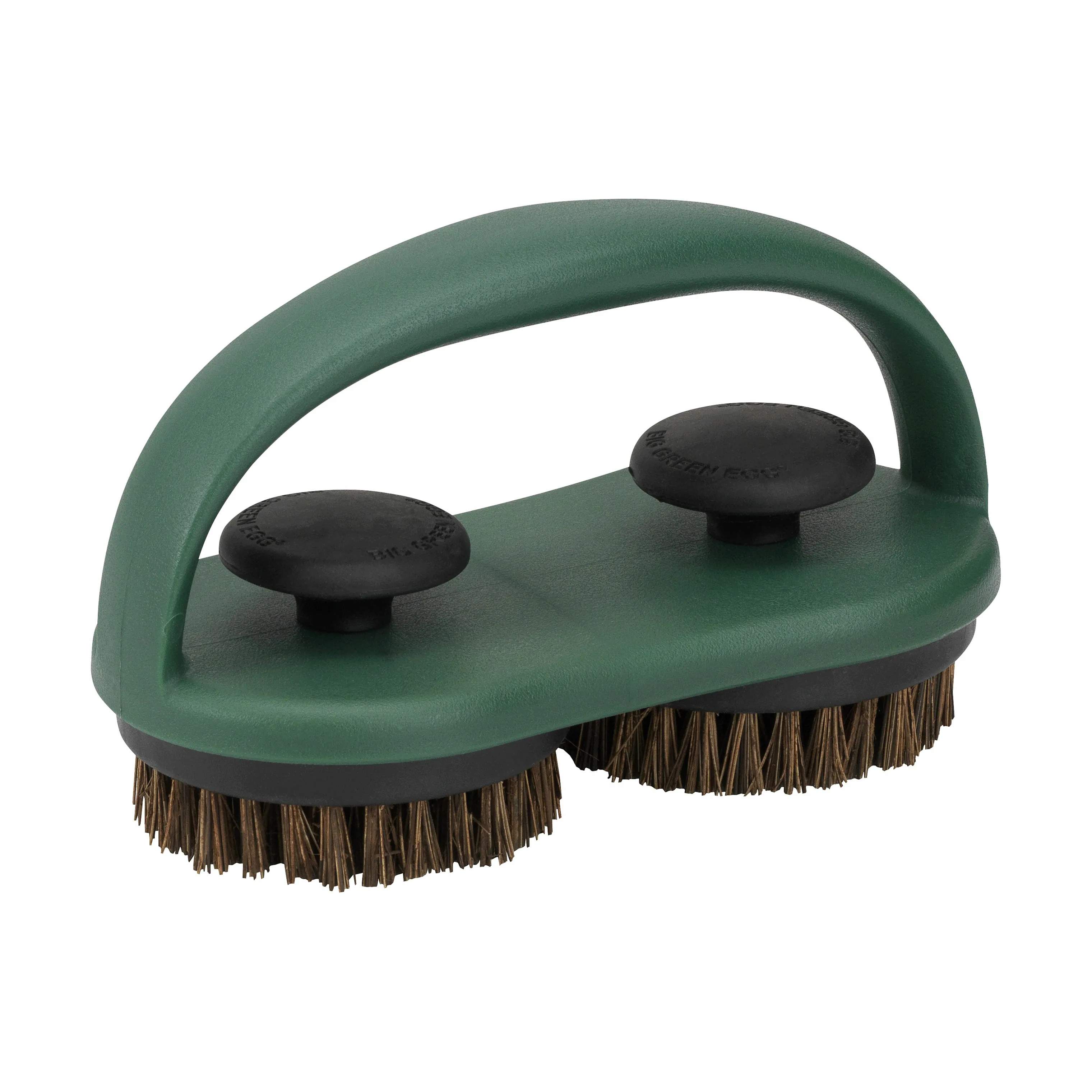 Big Green Egg Øvrigt grilltilbehør EGG tools Dobbelt Grillbørste i Grøn, 1