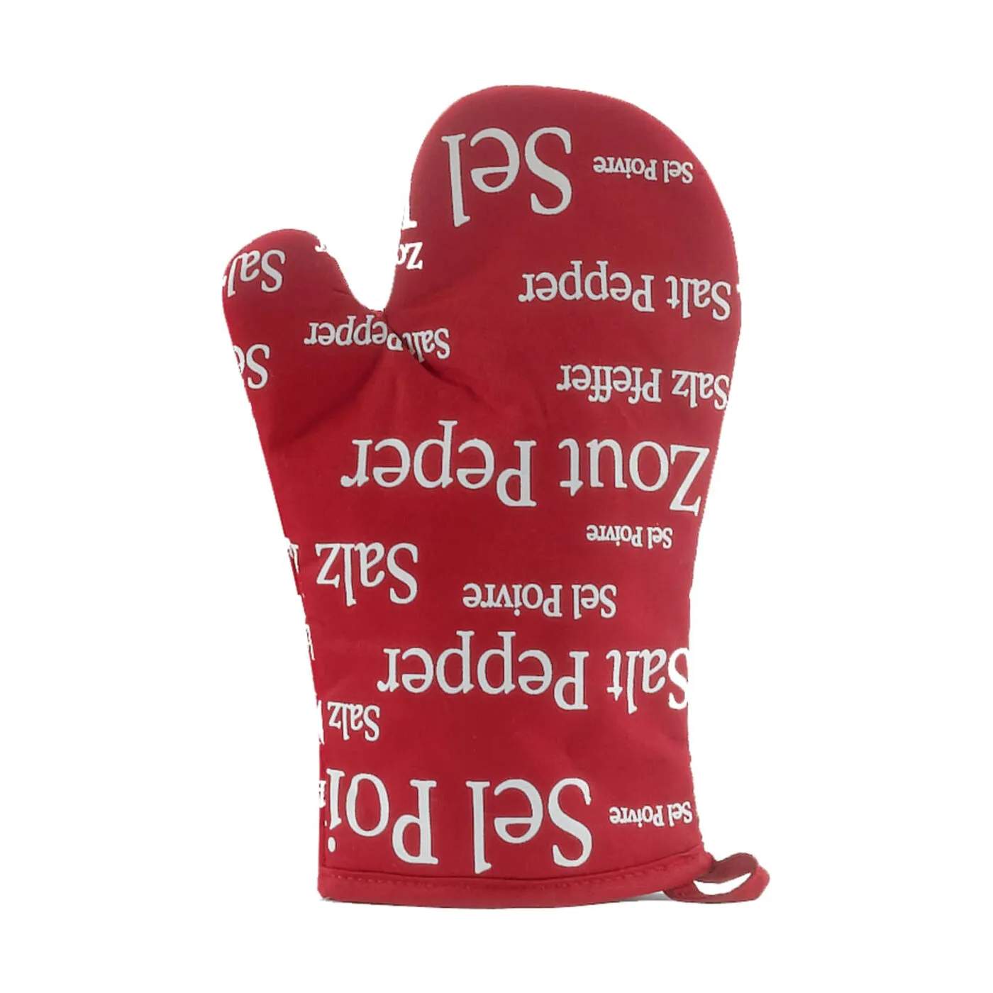 Winkler Grydelapper Sel&Poivre Ovnhandske i Rouge, 1