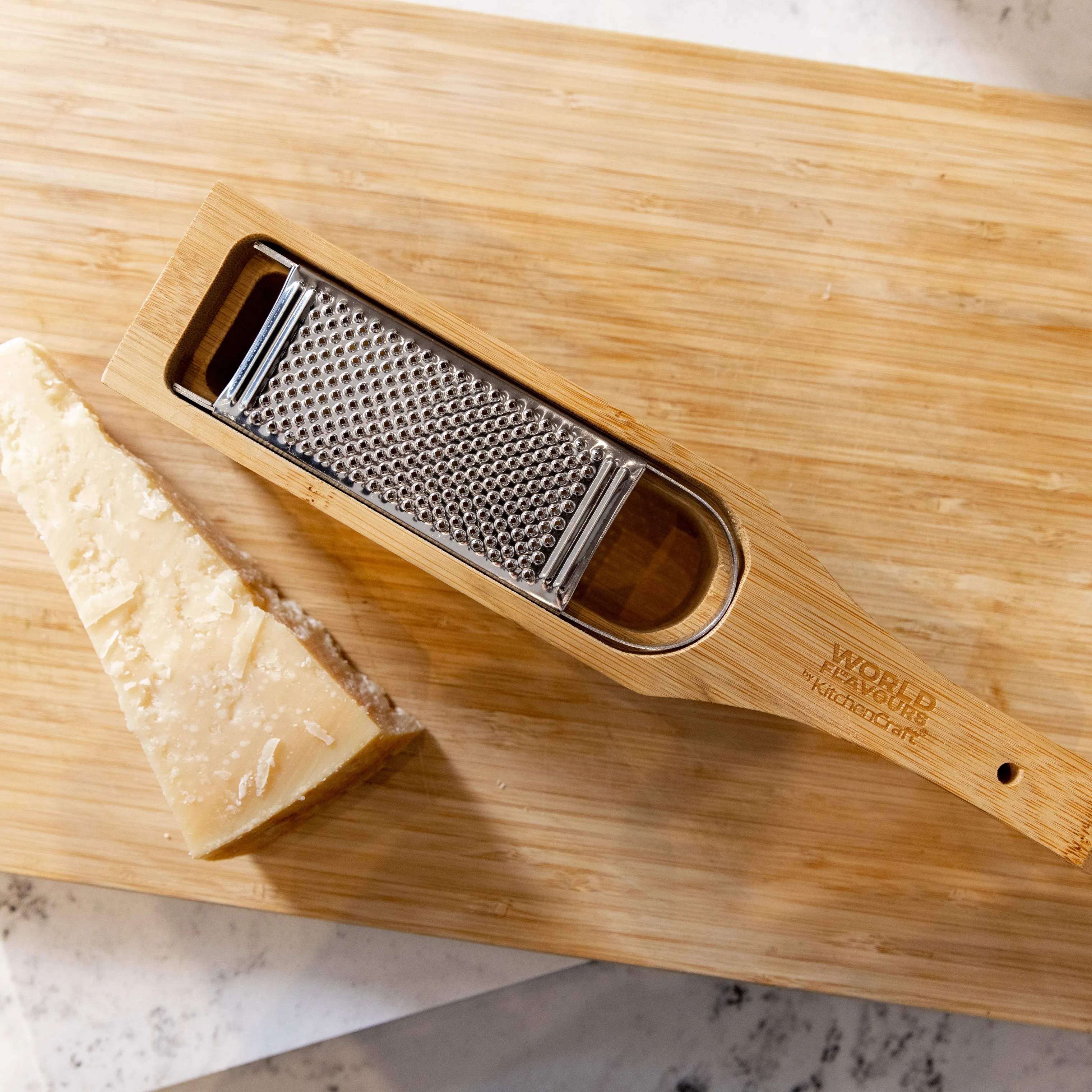 KitchenCraft Rivejern World of Flavours Rivejern i Natur, 2