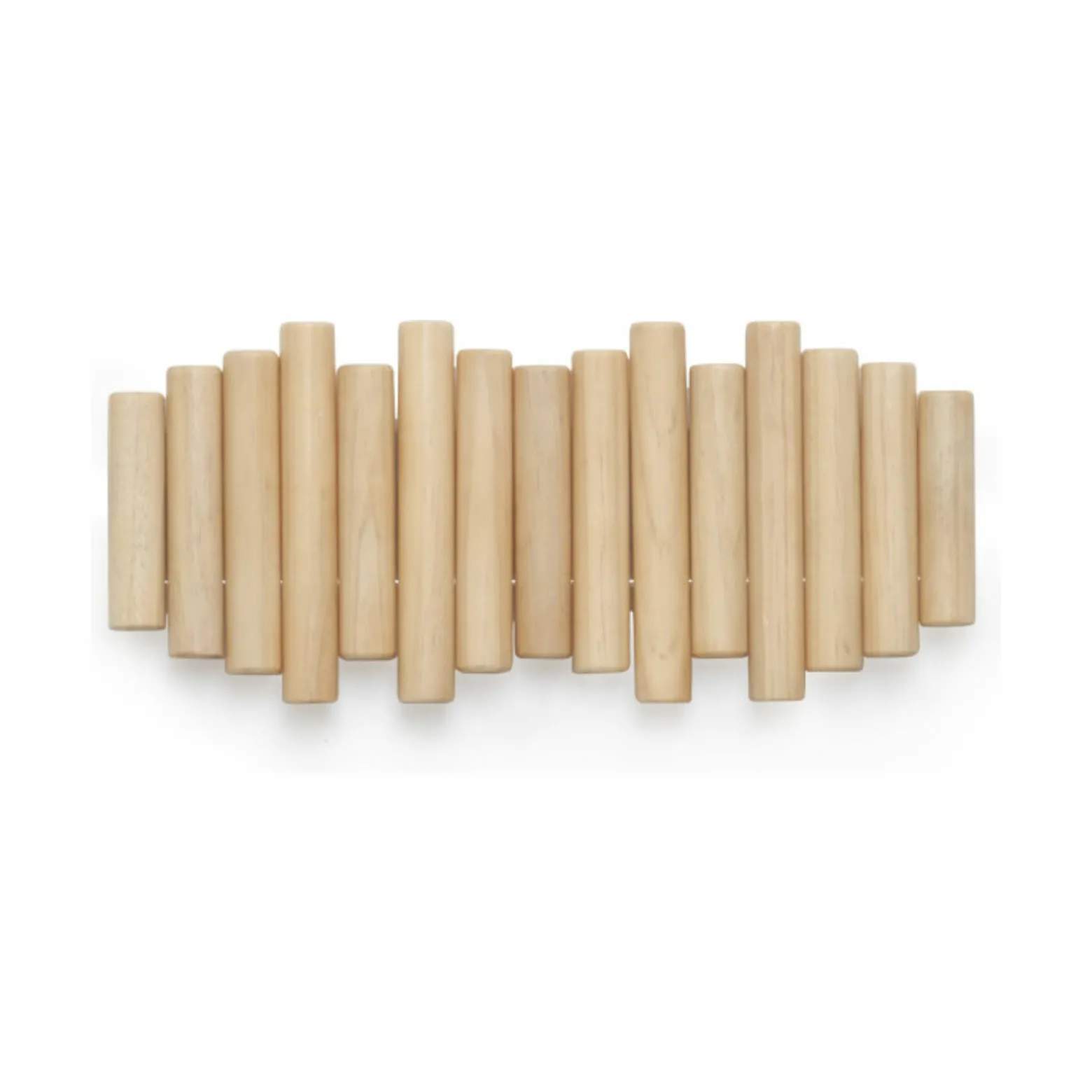Umbra Knager Picket Rail Picket Knagerække i Natur, 3