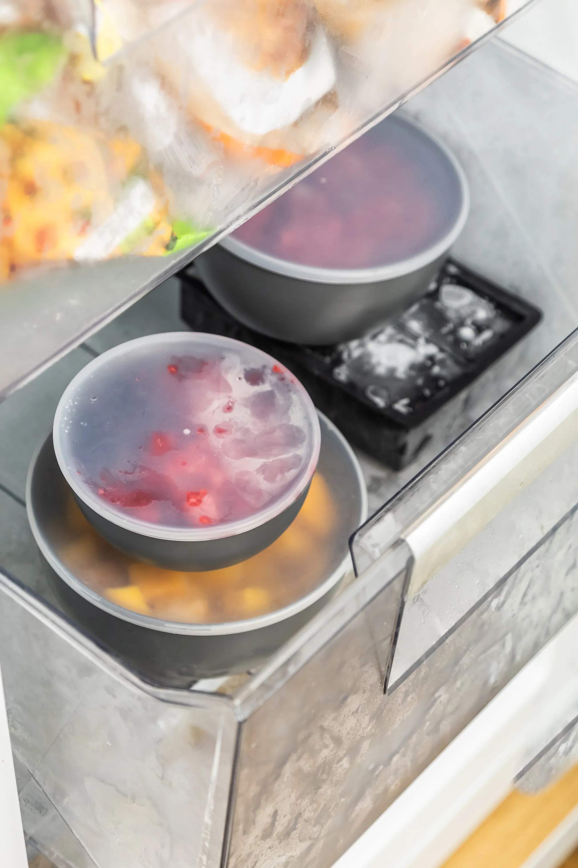 KitchenAid Røreskålsæt Coreline Opbevarings skålsæt m. låg - 8 dele i Grey, 2