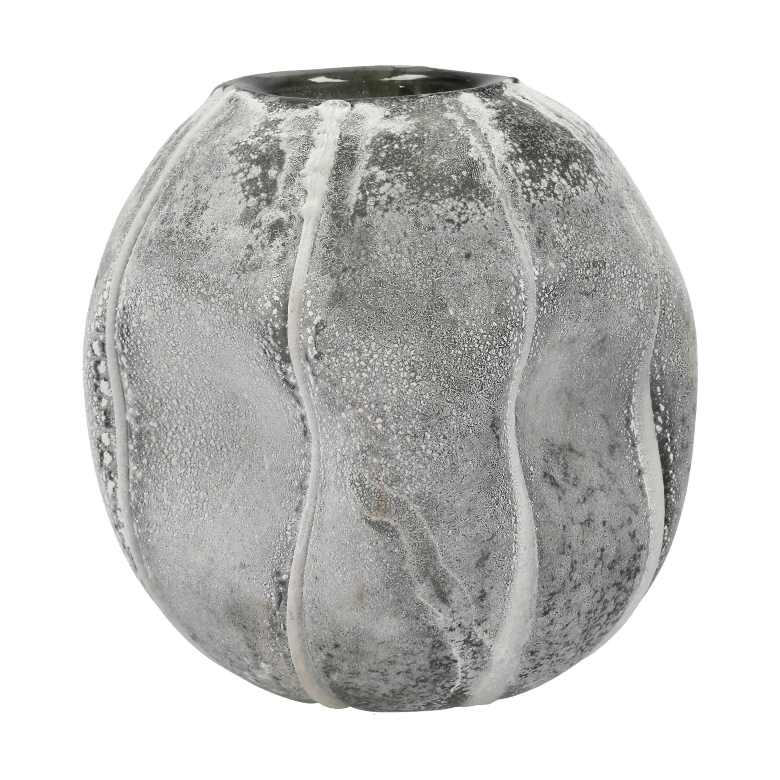 Vase, smoked pearl, large