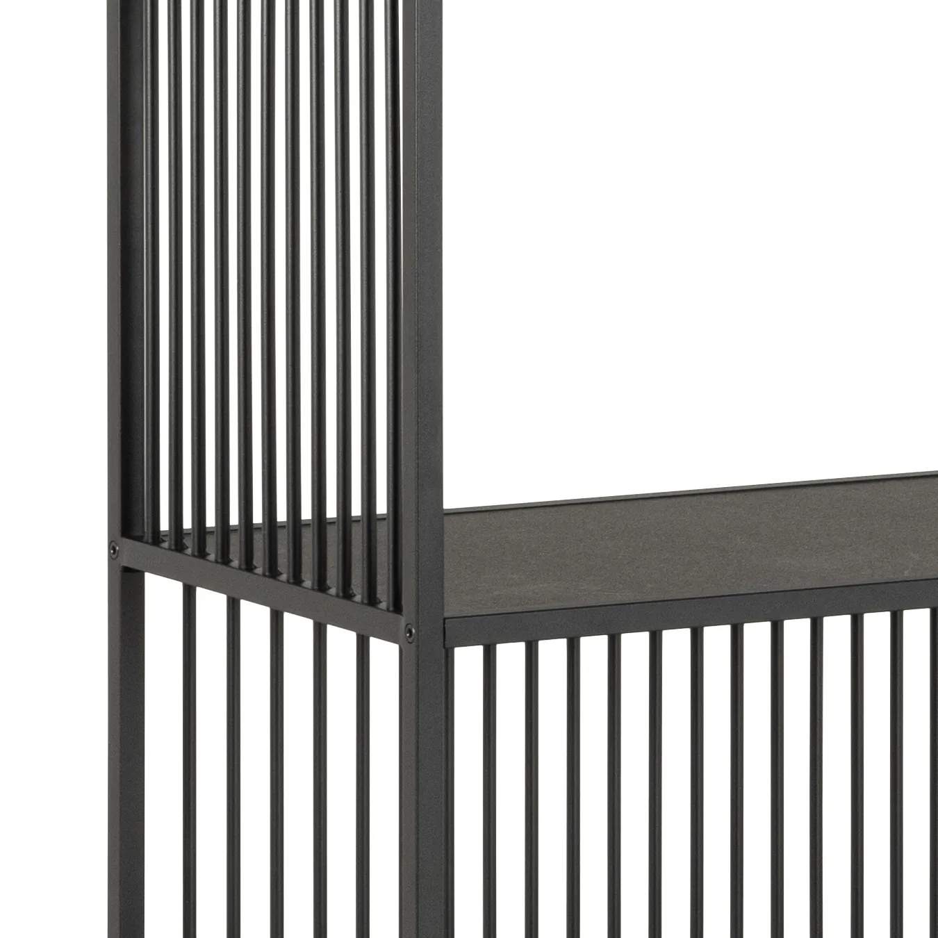 CASA Living Reoler og tilbehør Strington Reol i Sort, 2