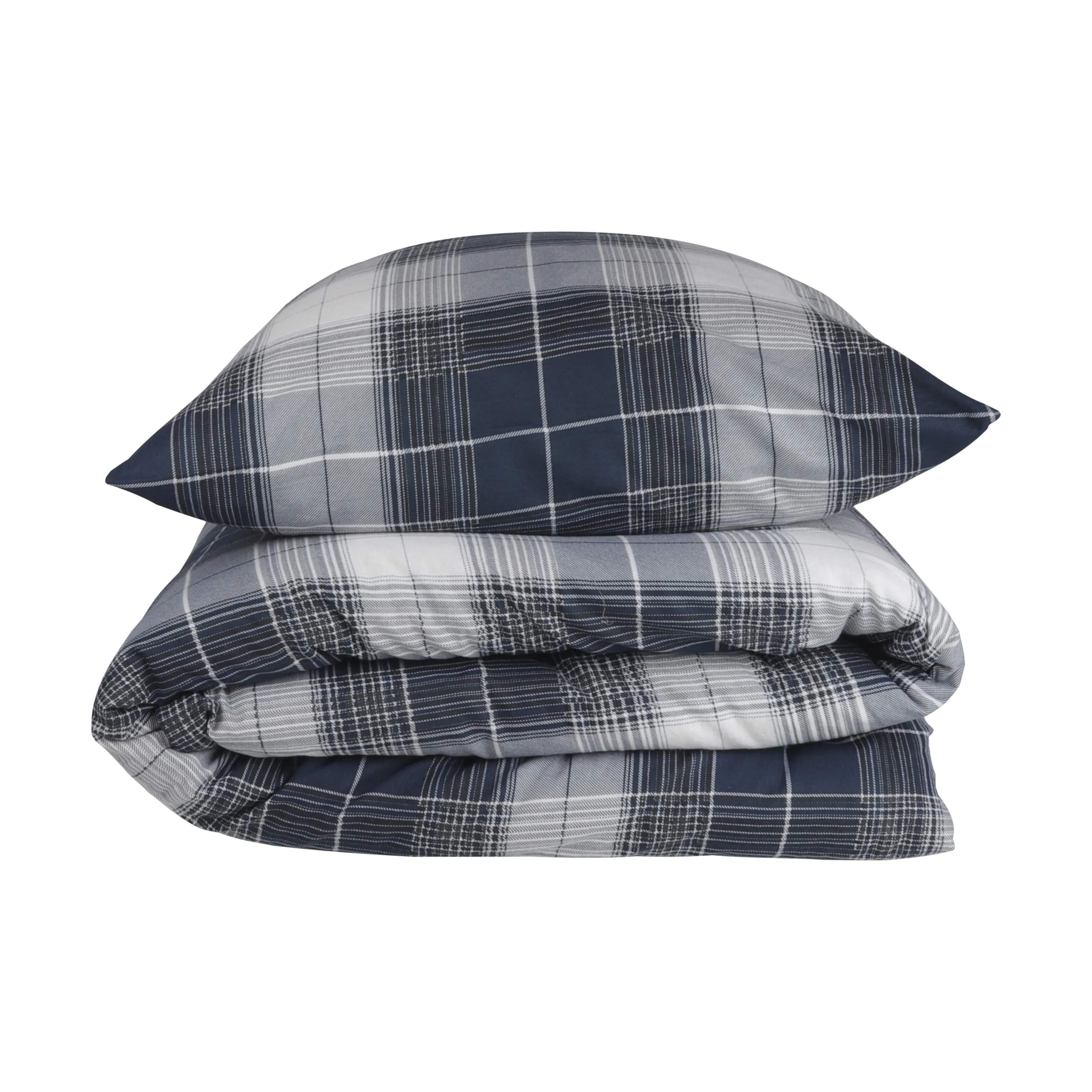 SKAGEN living Sengetøj Flonel Sengetøj i Blå, B140 x L220 cm, 4