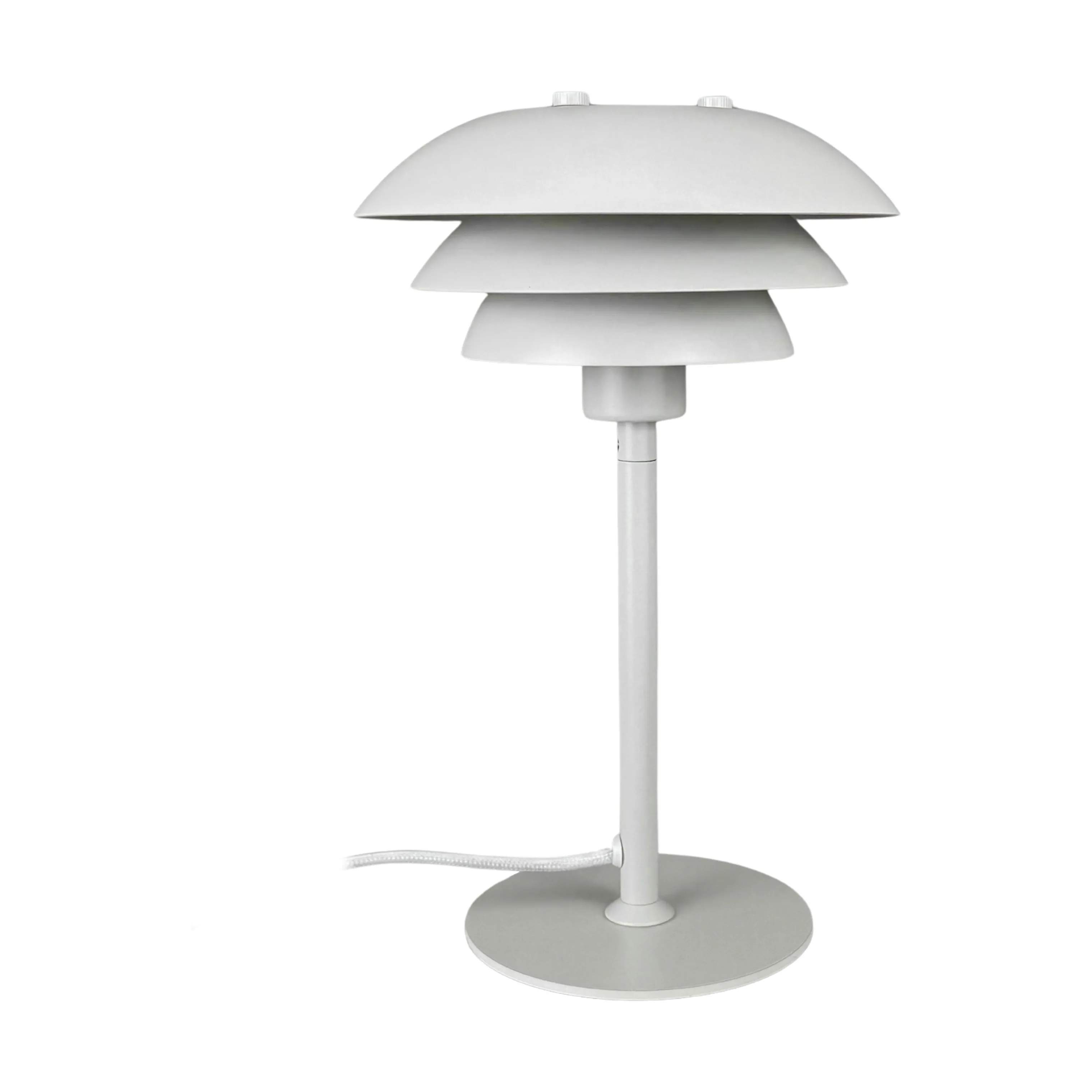 Dyberg Larsen Bordlamper Sixteen Bordlampe i Perlehvid, 1