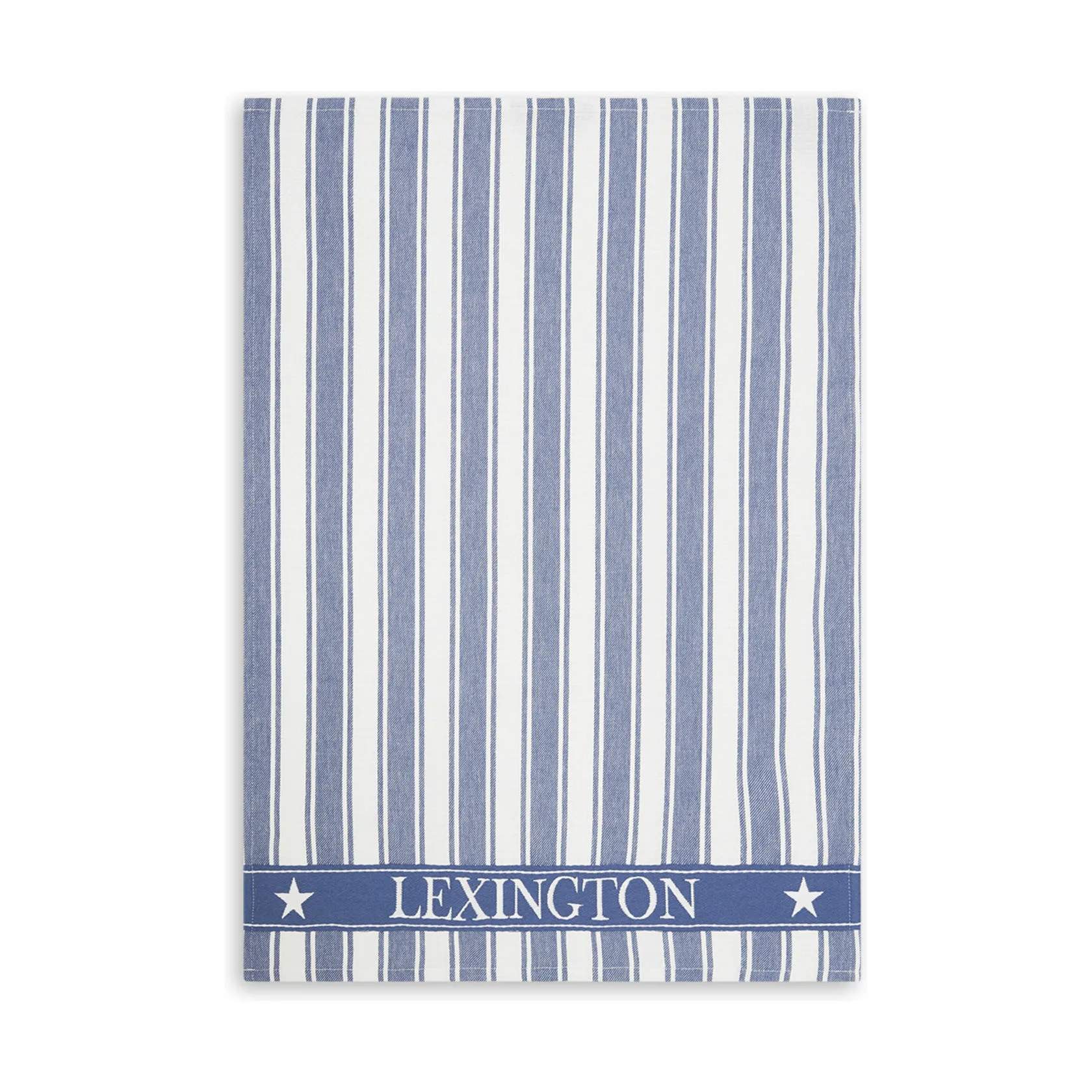 Icons Cotton Twill Waffle Viskestykke, blue/white, large