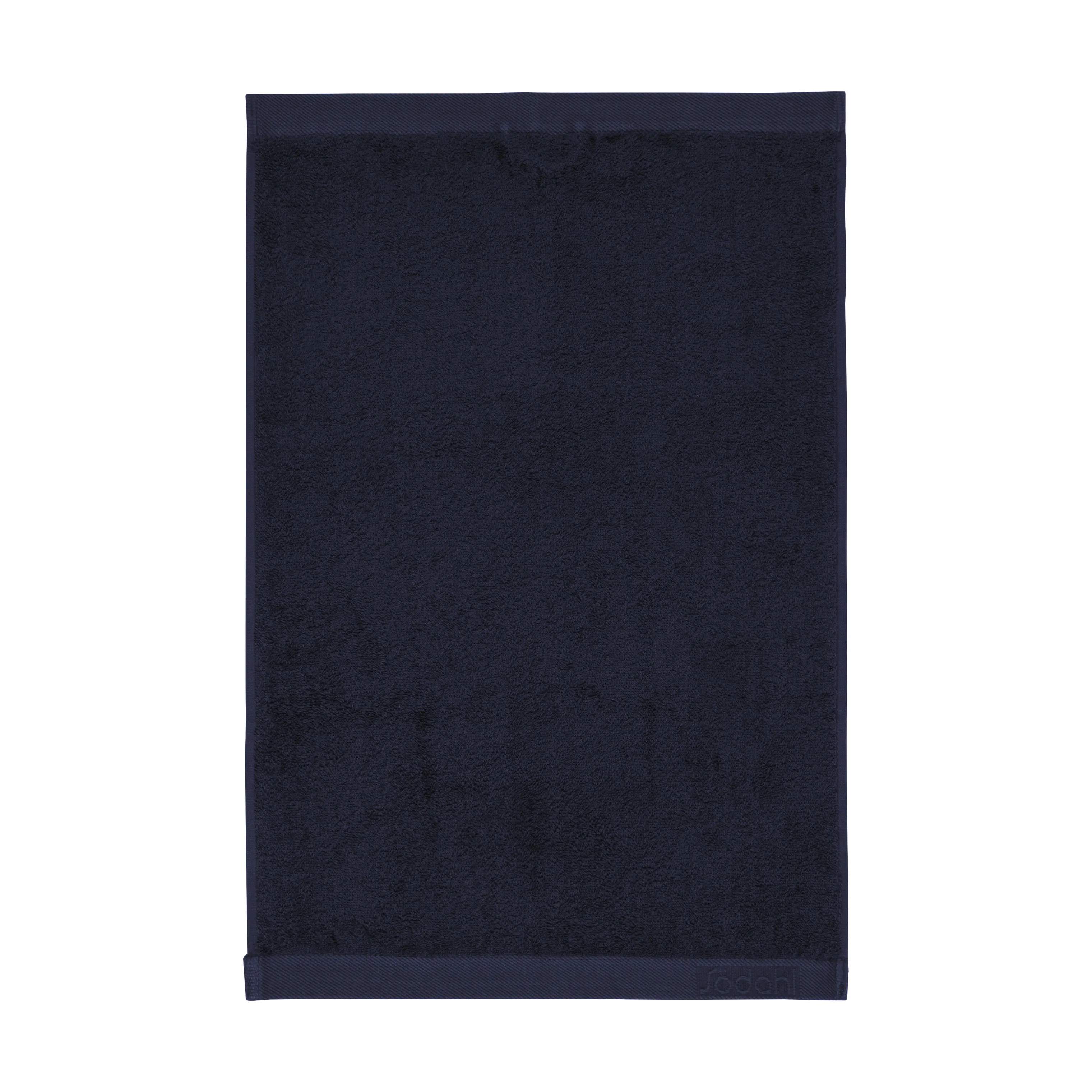 Södahl Håndklæder Organic Comfort Håndklæde i Navy blue, B40 x L60 cm, 4