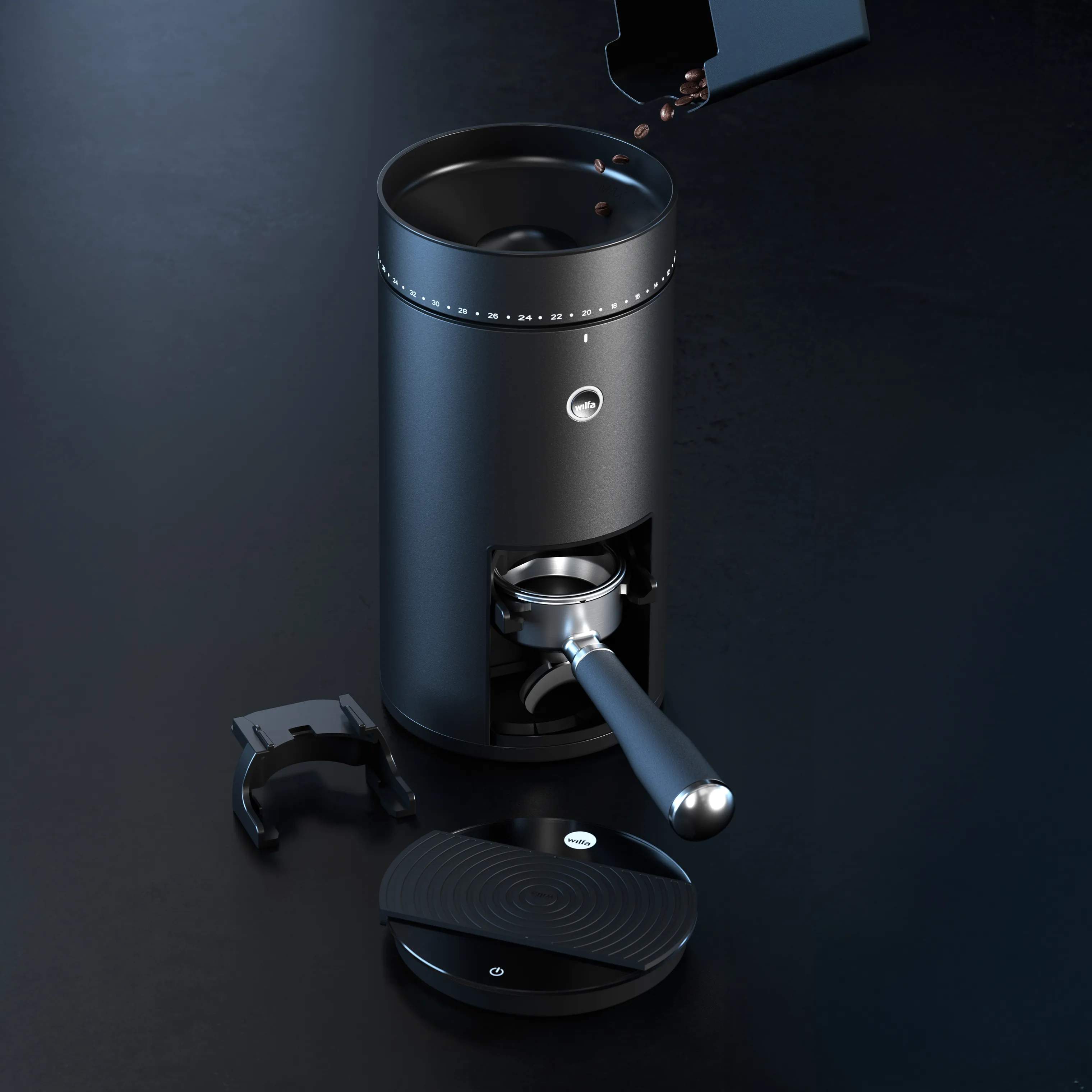 Wilfa Kaffekværne Evo Uniform Kaffekværn CG4B-S150 i Sort, 3