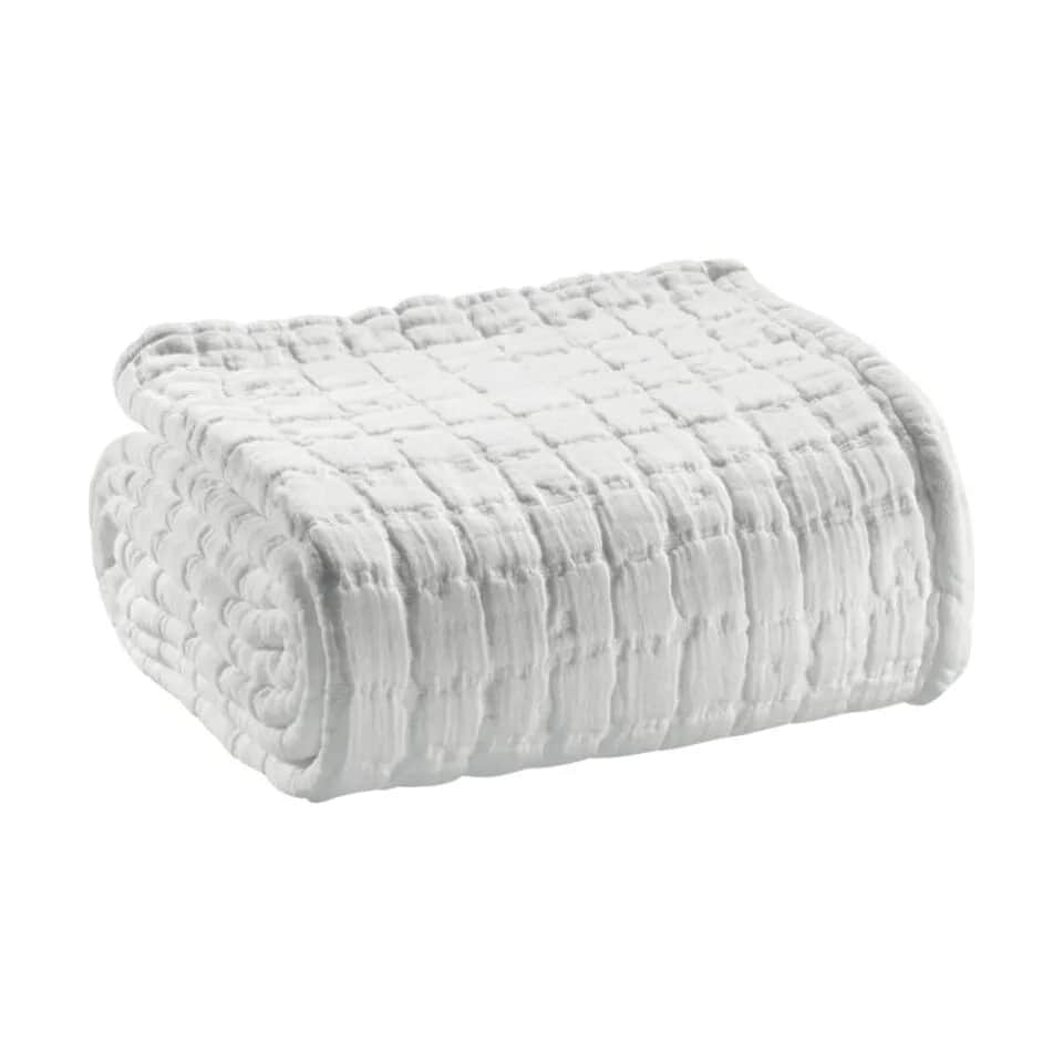 Vivaraise Sengetæpper Swami Sengetæppe i Hvid, B240 x L260 cm, 1