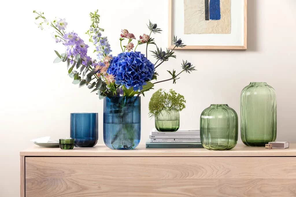 Villeroy & Boch Vaser Fleur Bleu Vase i Blå, 22,5 cm, 3
