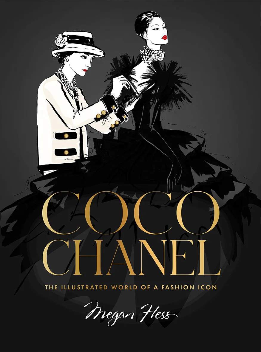 Coco Chanel: The Illustrated World of a Fashion Icon, sort, large