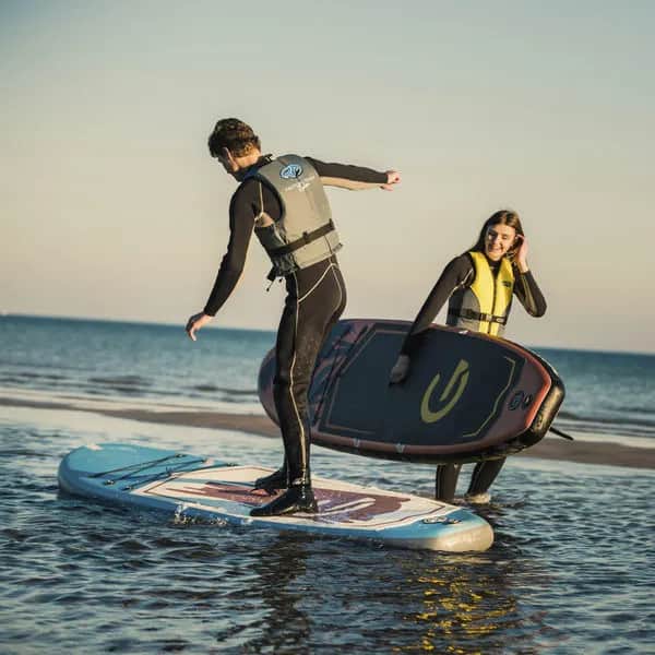 Gorunner Paddleboards Sup Stand-Up-Paddleboard - 8 dele i Blå/rød/Hvid, 2