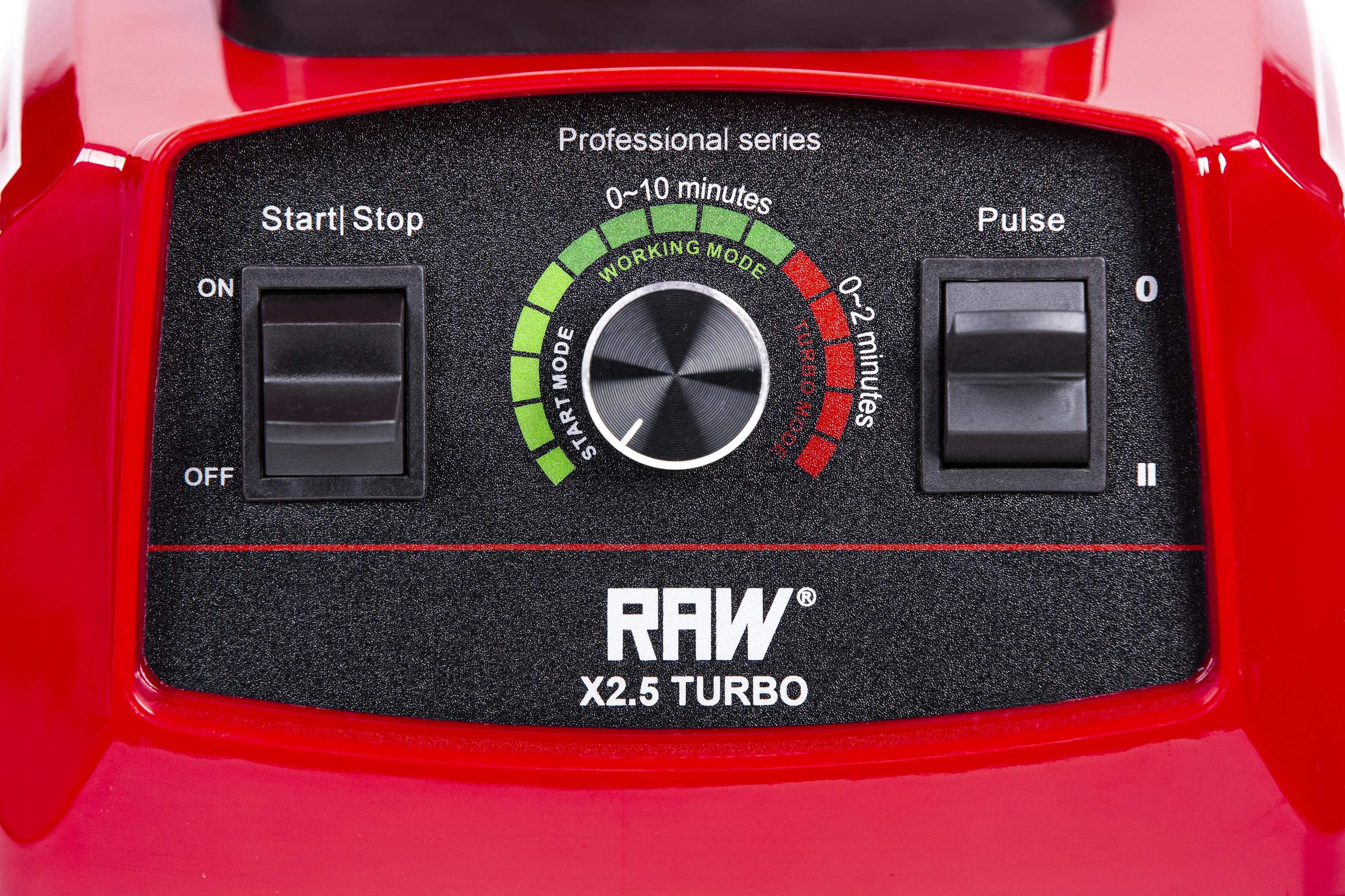 RAW Blendere X2,5 Turbo Blender i Rød, 2