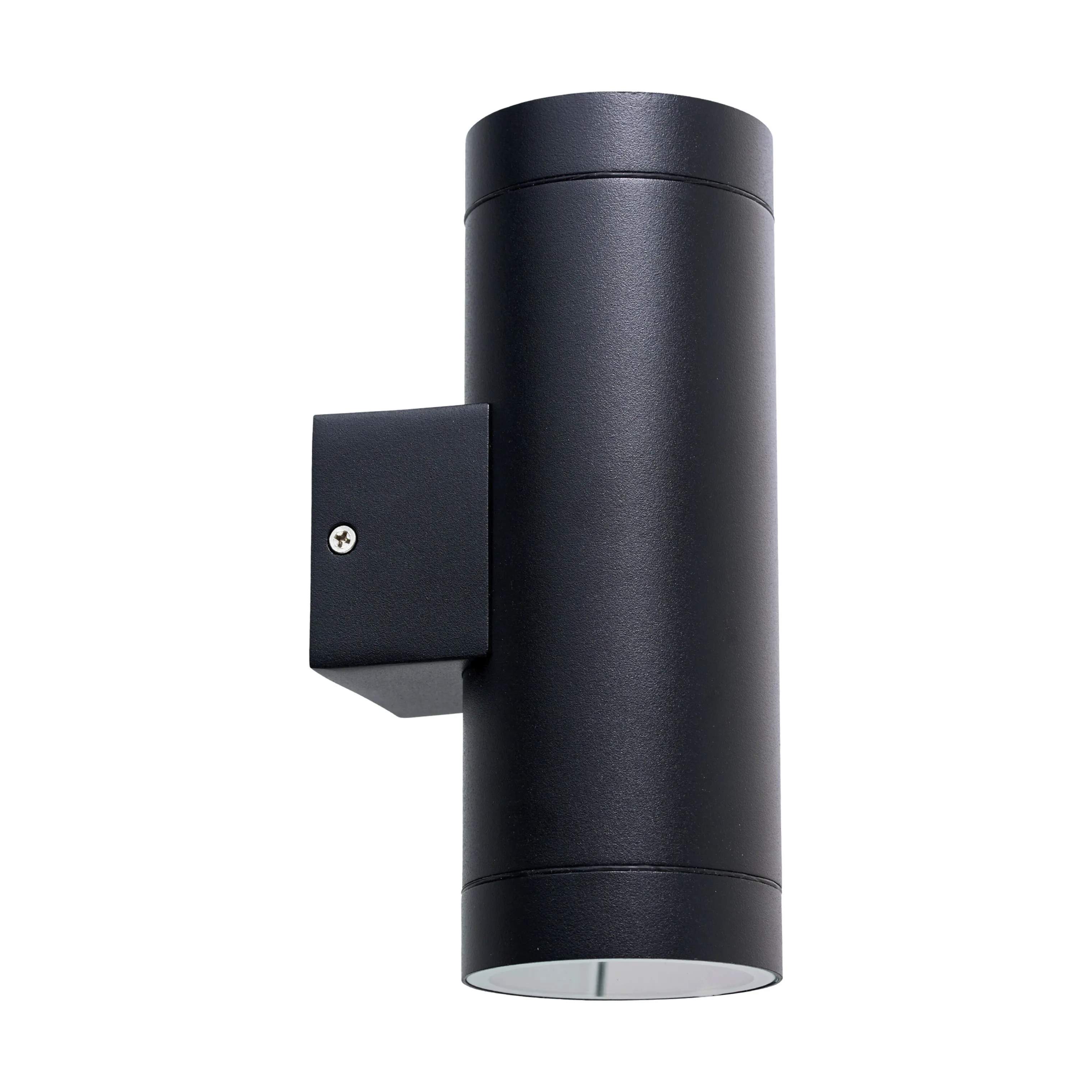 Dyberg Larsen Udendørs væglamper Stege Udendørs Væglampe i Sort, 1