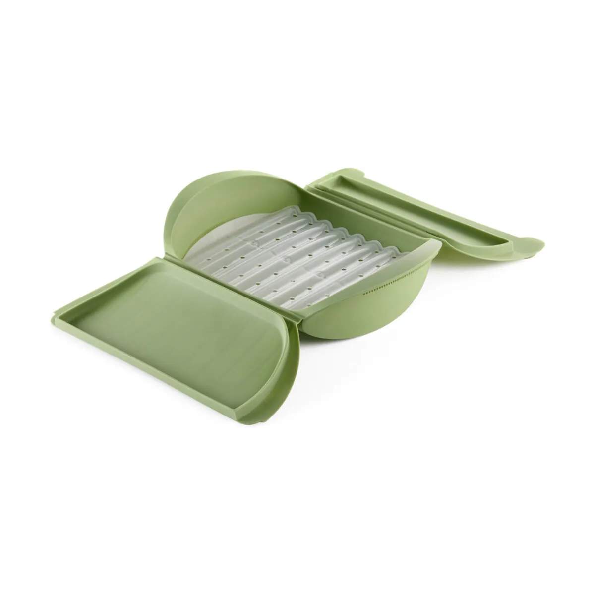 Lékué Øvrigt køkkengrej Dampkoger m. bakke i 1200 ml, 1
