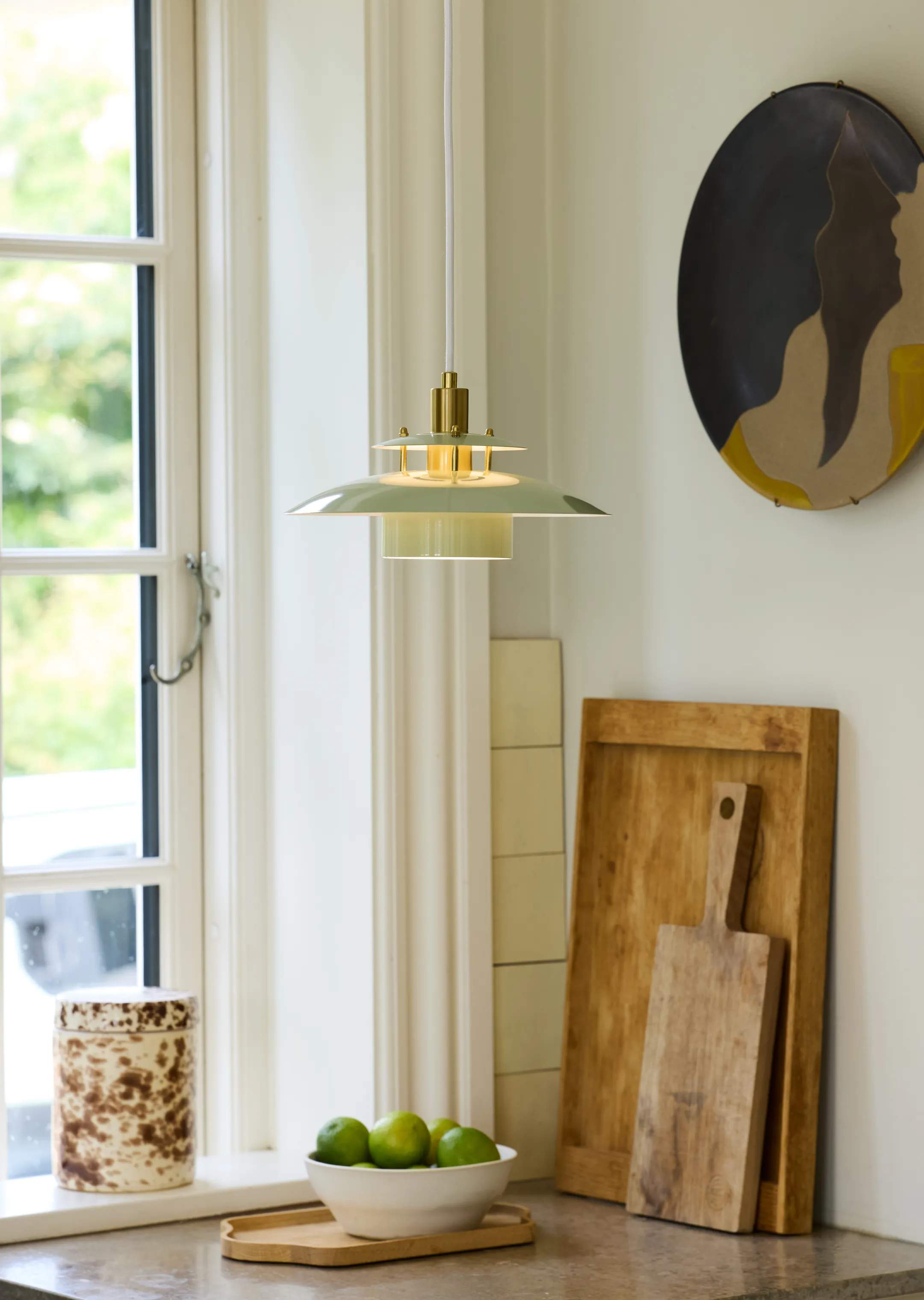 Halo Design Pendler Sørup Pendel i Grøn , 25 cm, 2