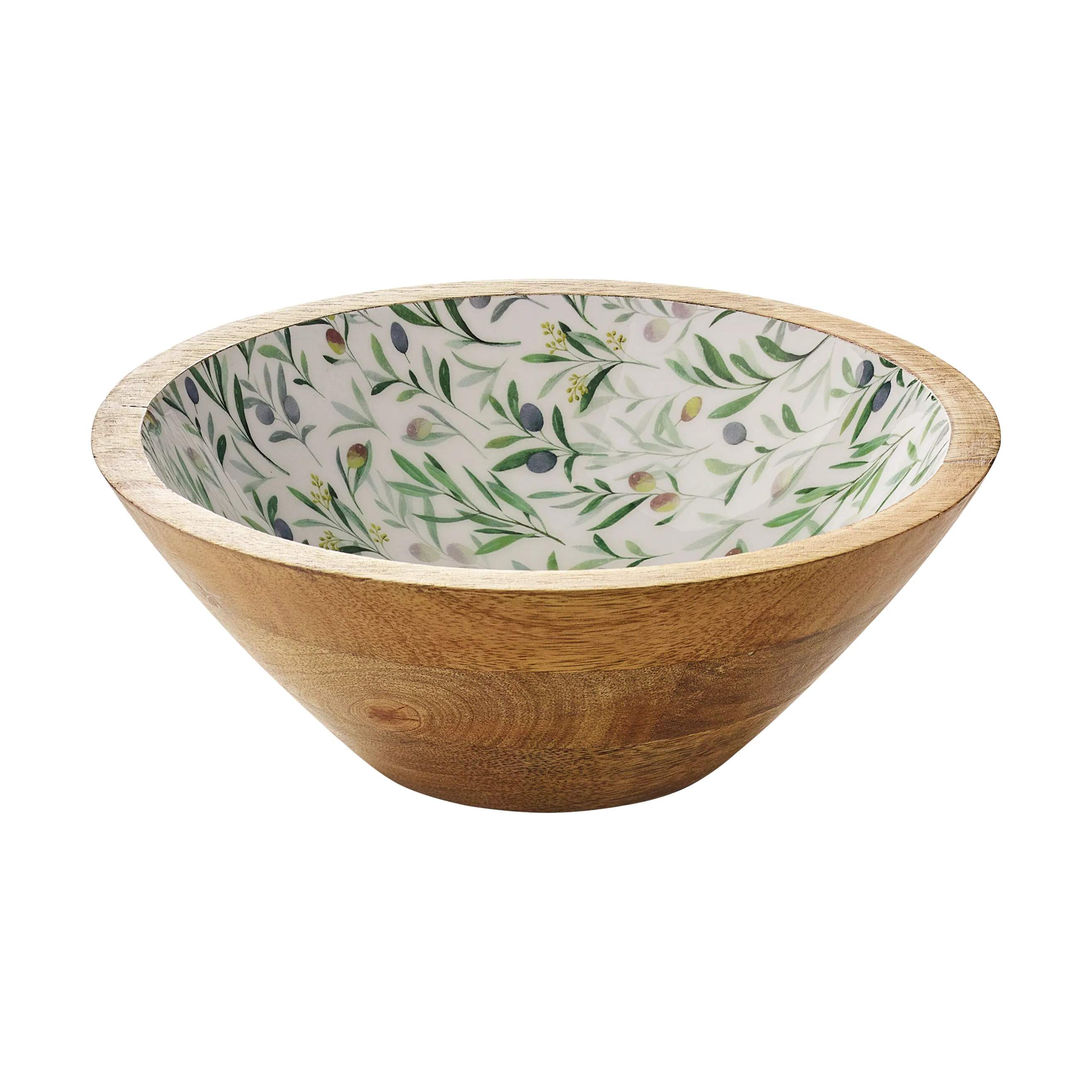 Zassenhaus Serveringsskåle Mango Serveringsskål i Olive, H8 x Ø20 cm, 1