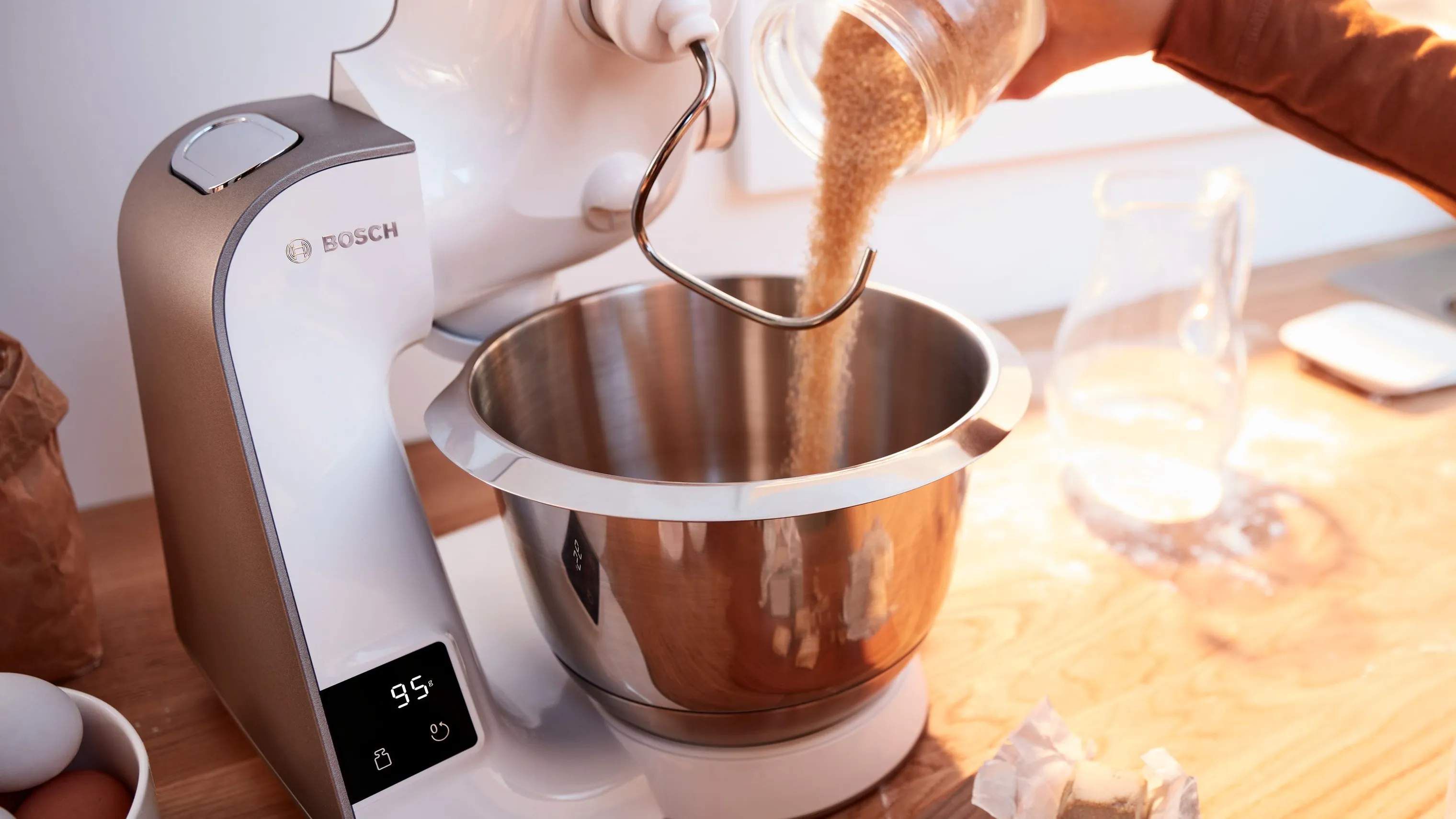Bosch Røremaskiner MFQ4 MUM5XW10 Røremaskine m. Vægt i Hvid, 5
