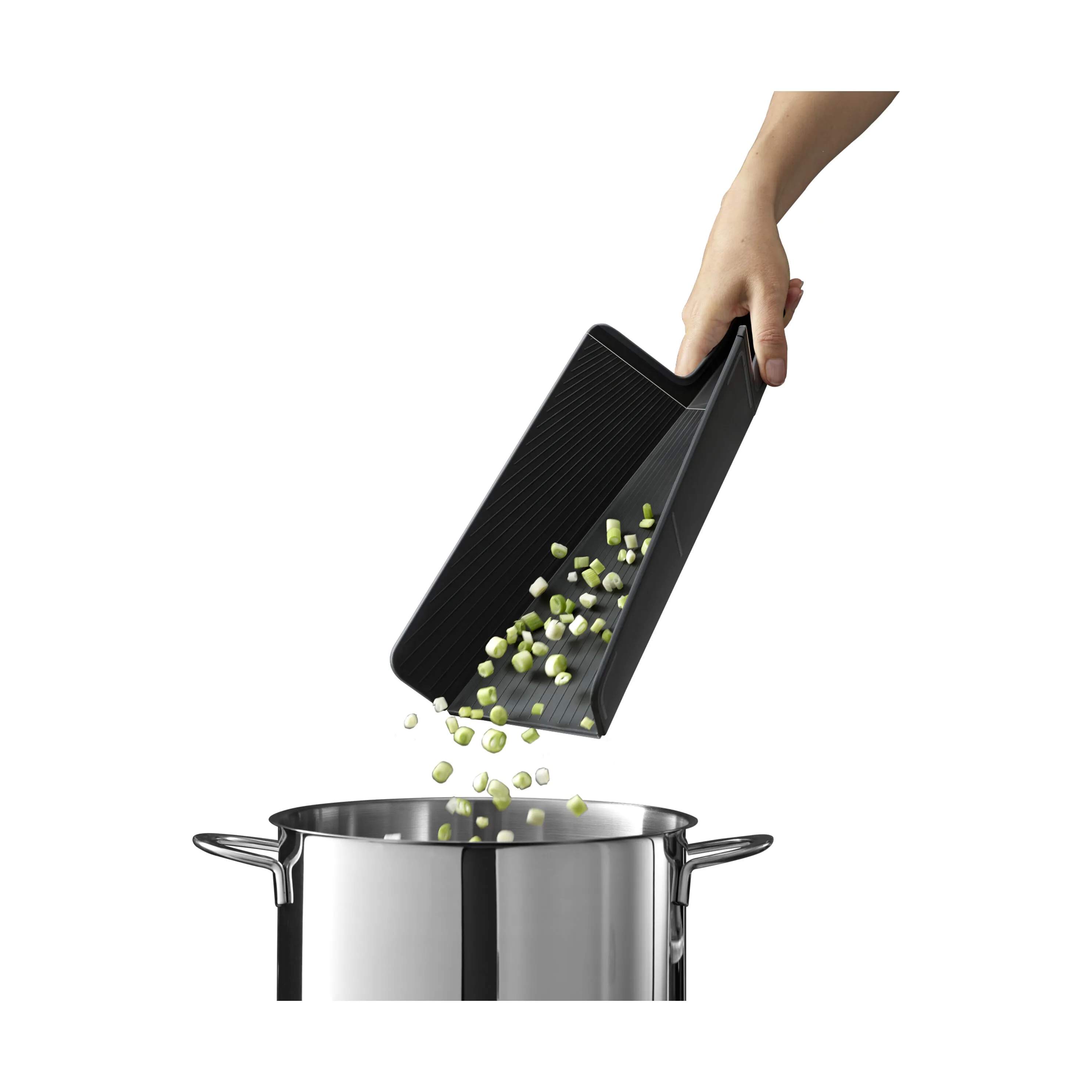 Joseph Joseph Skærebrætter Chop2Pot Skærebræt i Sort, 21,2 cm, 4