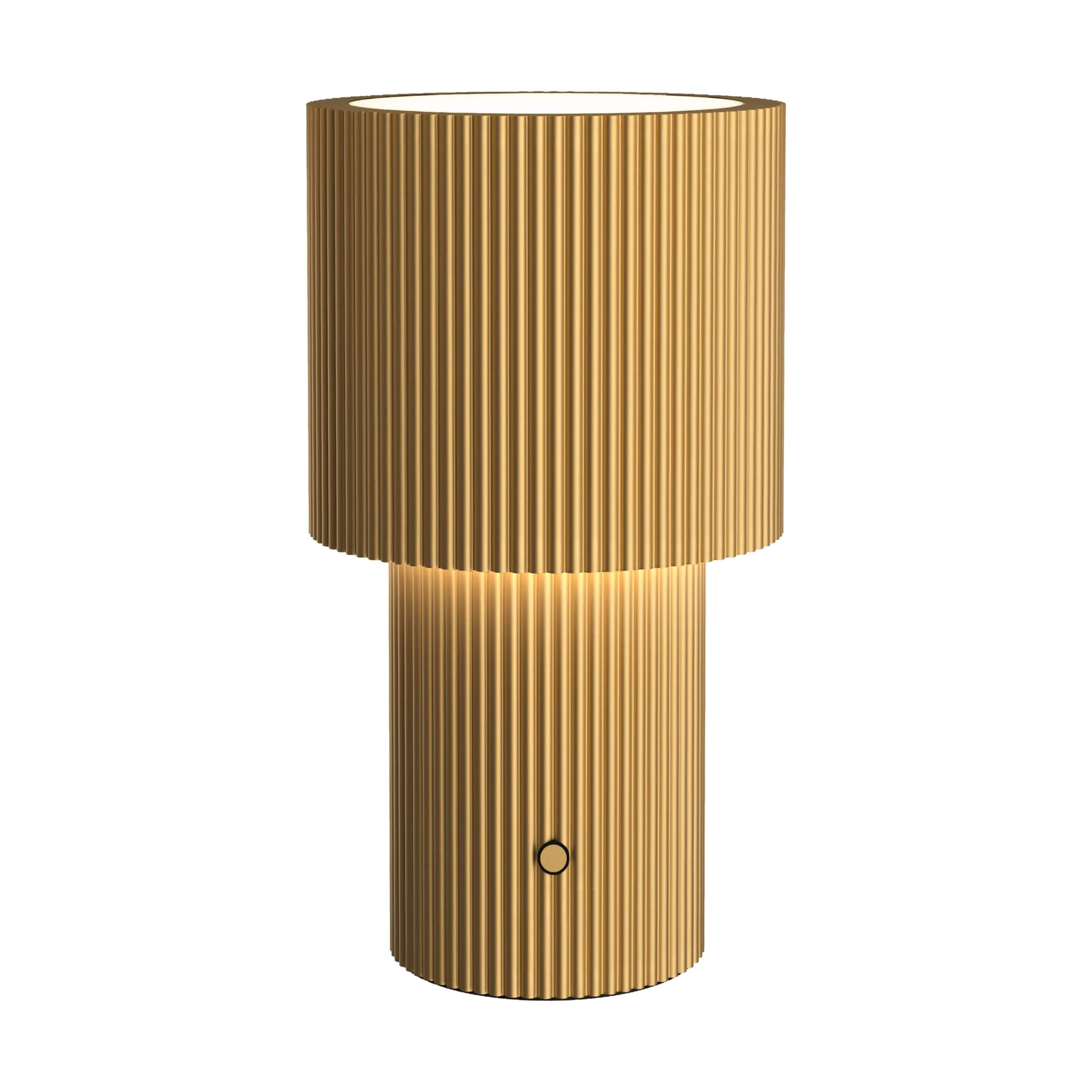 Herstal Bordlamper Iluma Bordlampe i Guldfarvet, 1