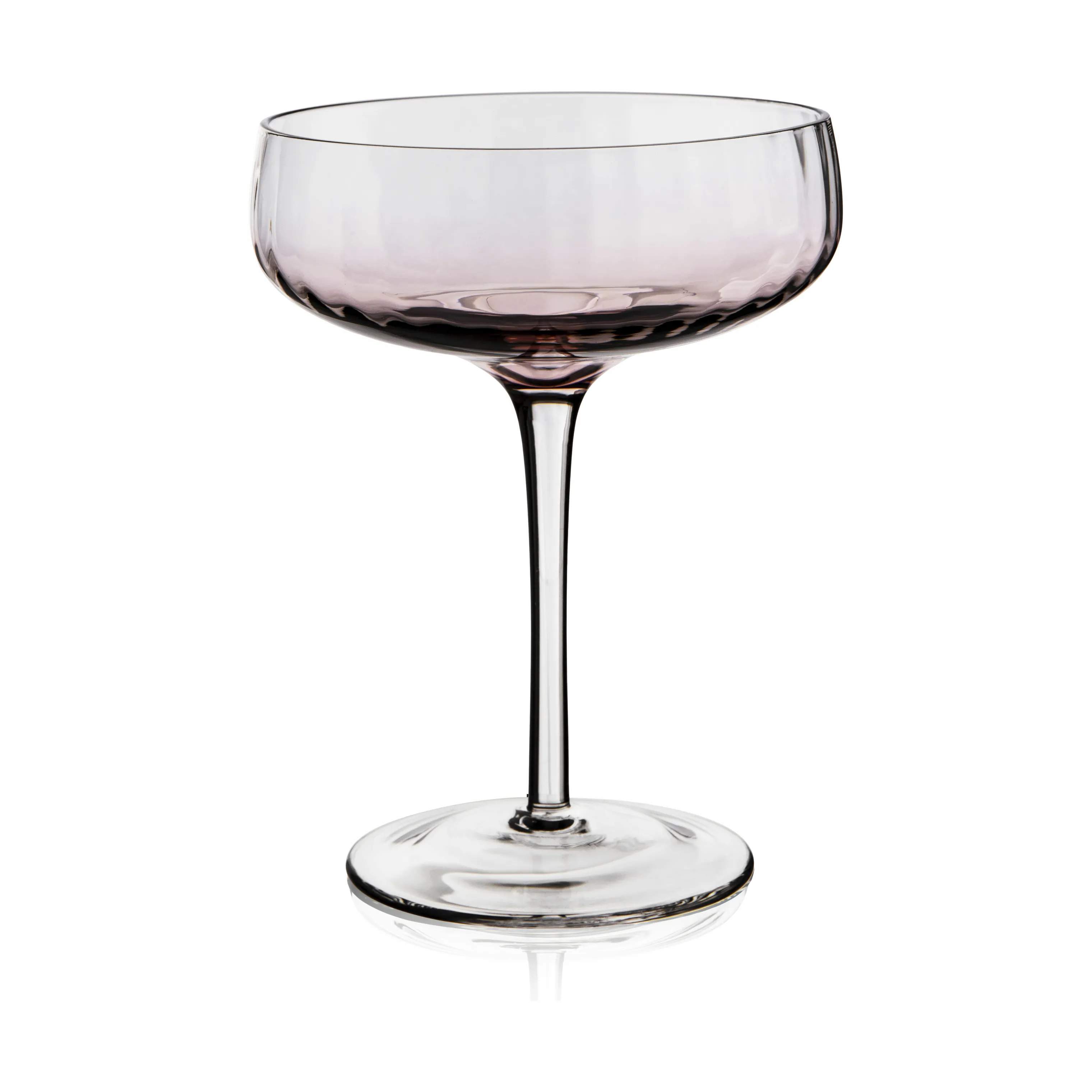 Champagne/drink Glas, rosa, large