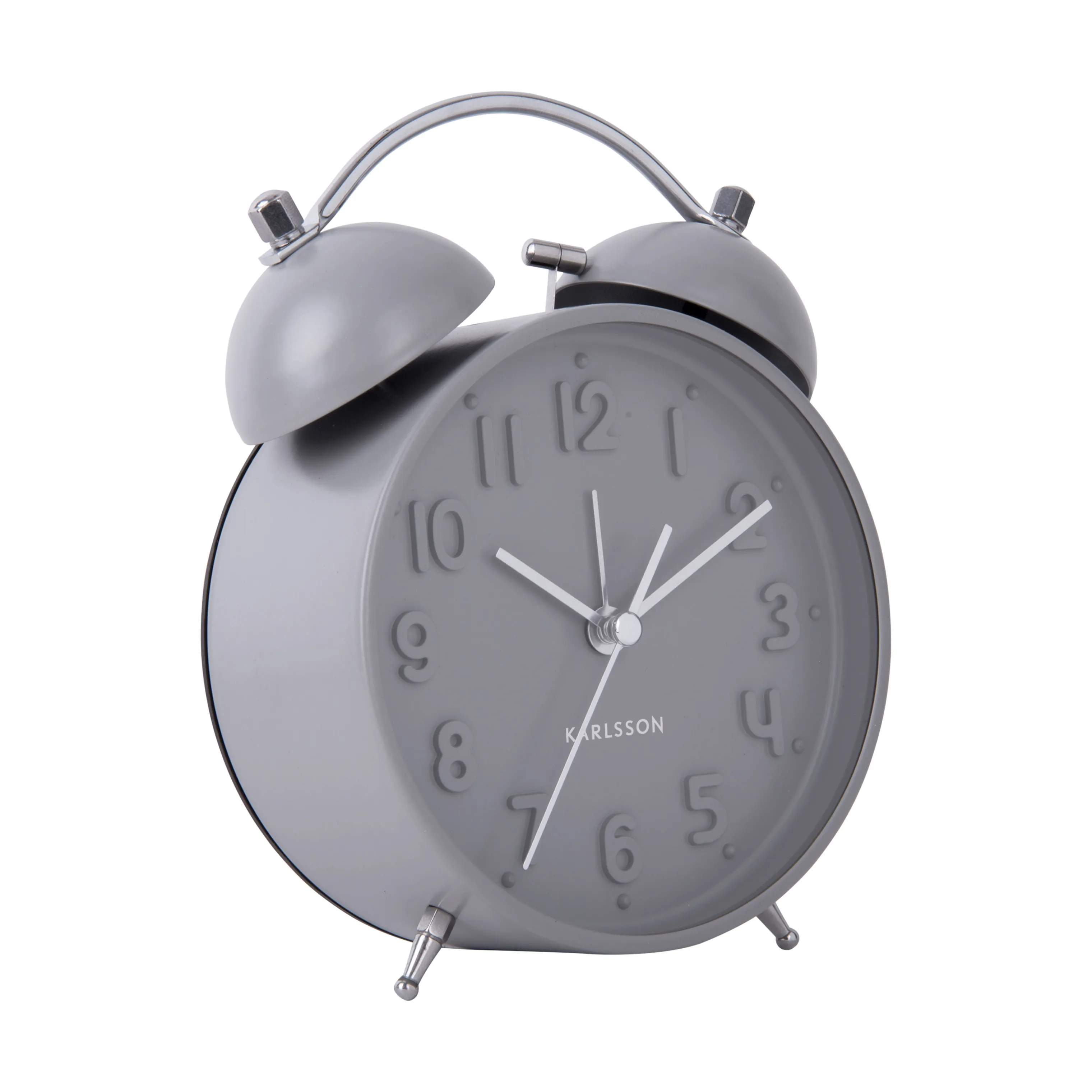 Karlsson Vækkeure Iconic Vækkeur i Grå, 1