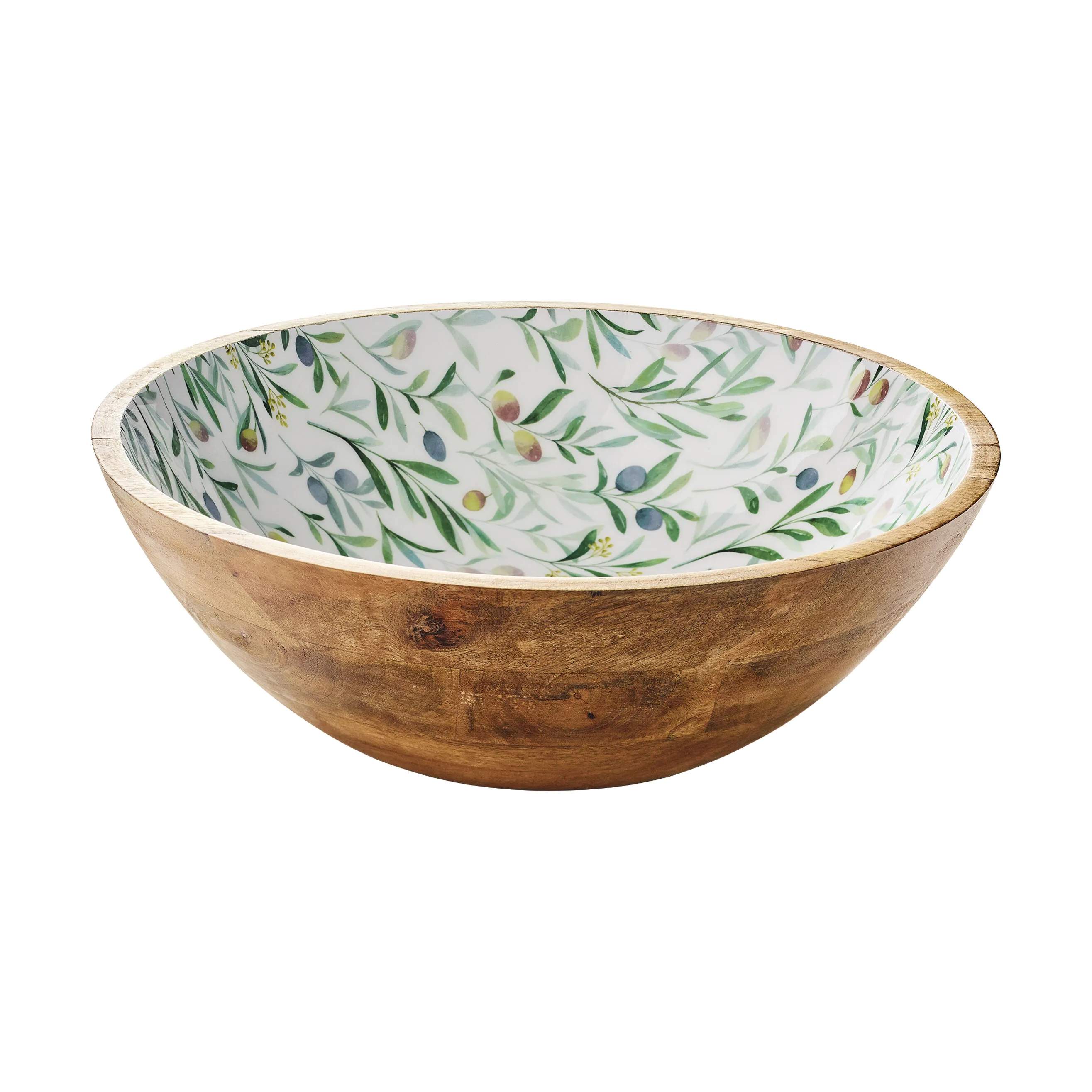 Zassenhaus Serveringsskåle Mango Serveringsskål i Olive, H12 x Ø35 cm, 1