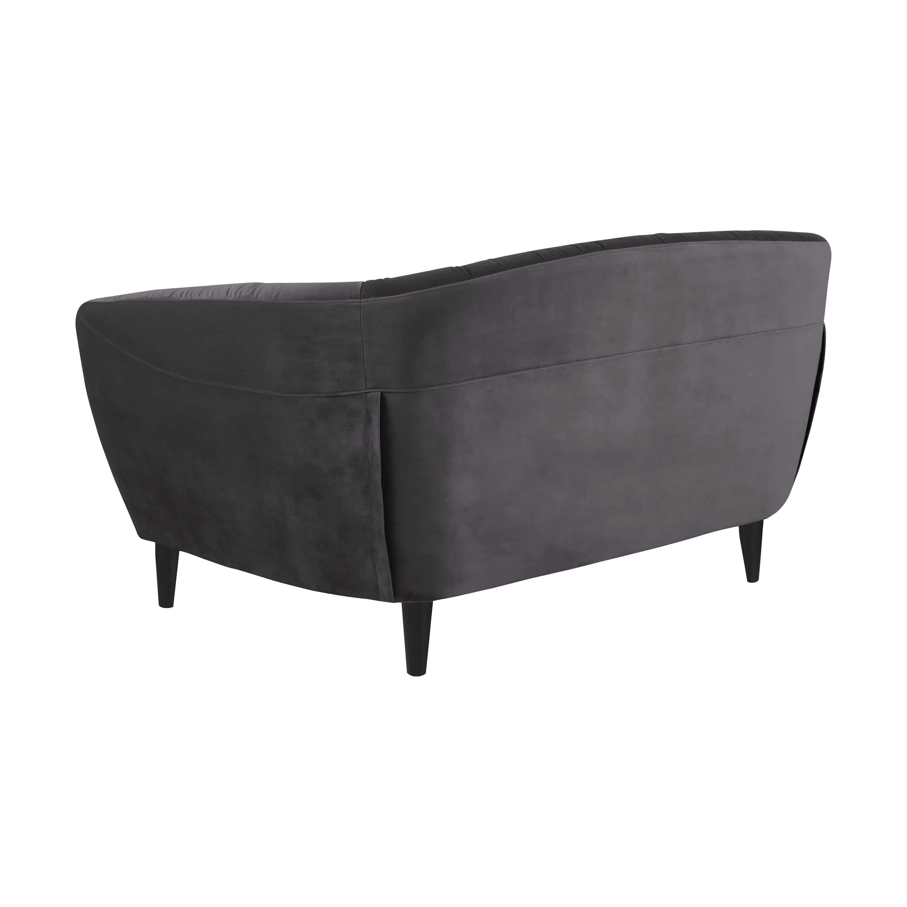 CASA Living Sofaer Ria Sofa i Mørkegrå, 150 cm, 5