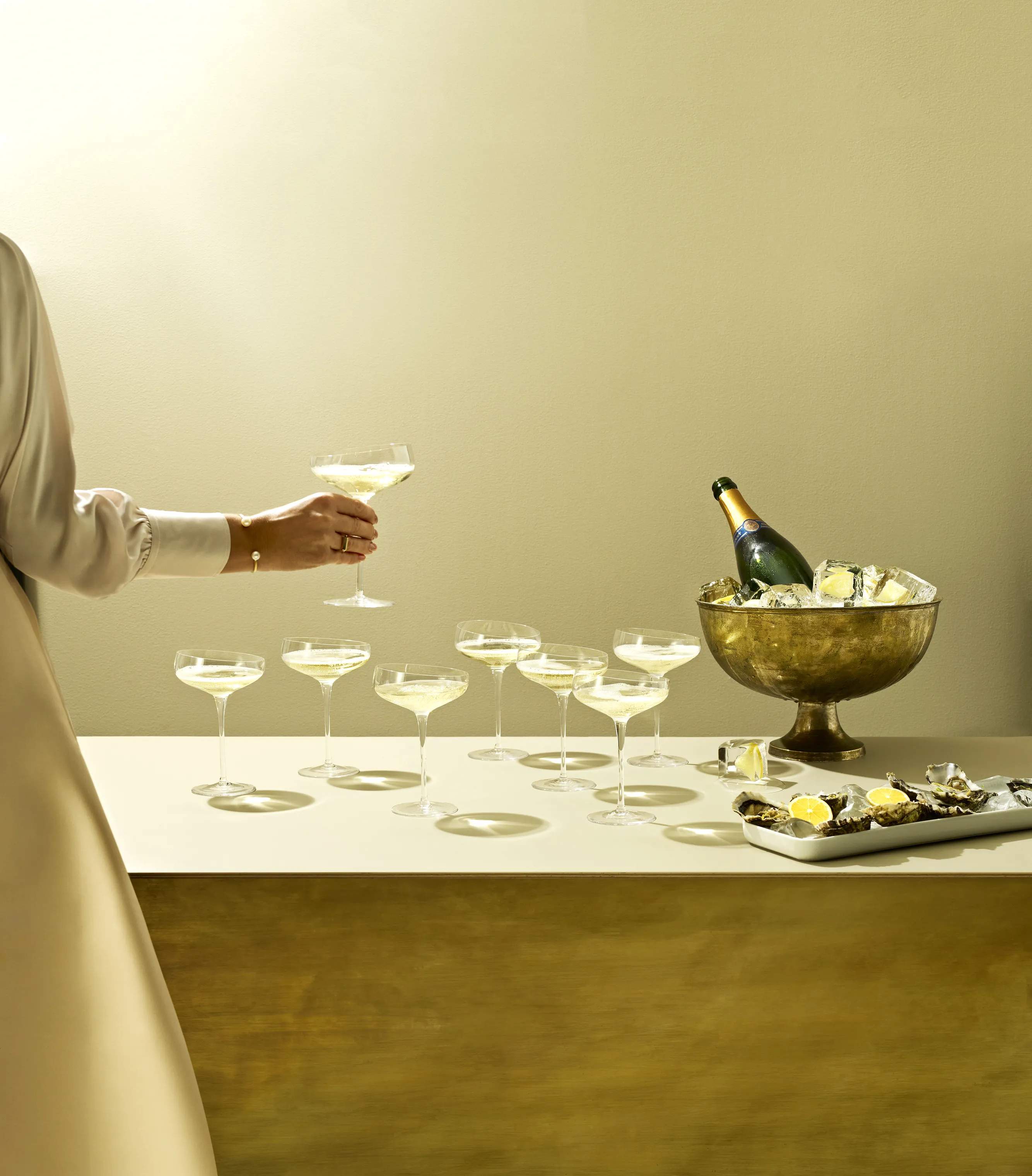 Eva Solo Champagneglas Coupe Champagneglas i Klar, 20 cl, 2