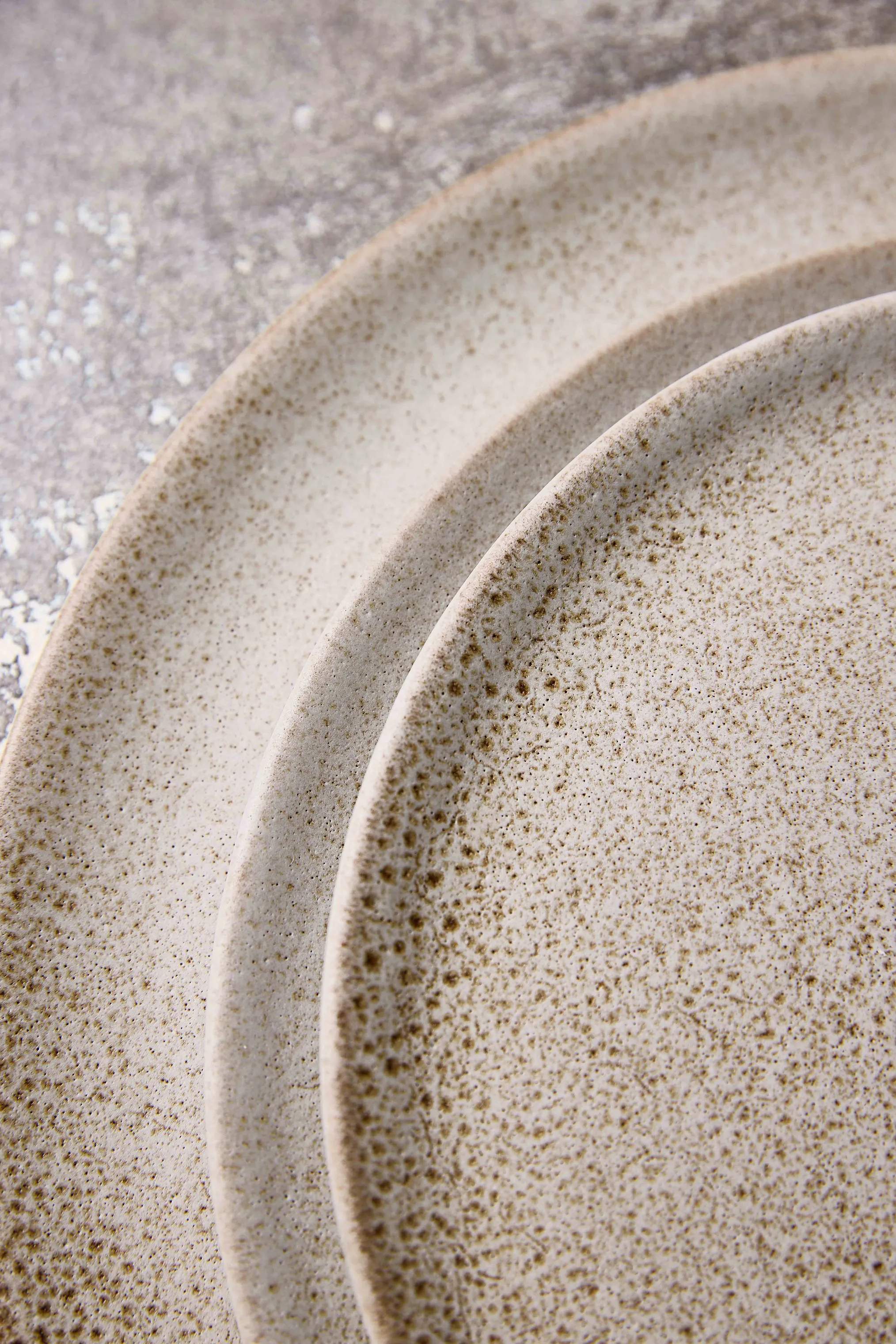RAW by Aida Kagetallerkener Desserttallerken i Sandy Beige, 2