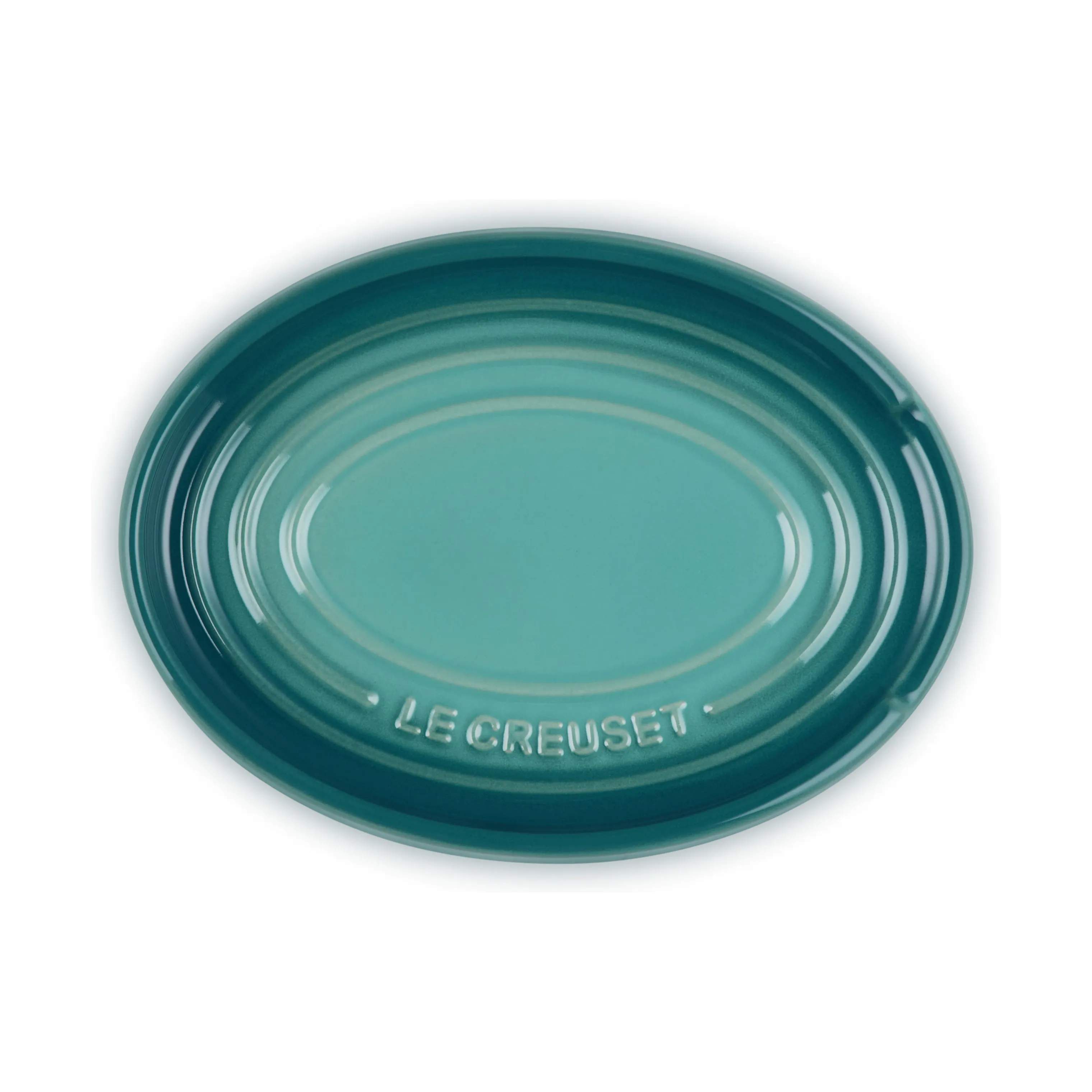 Le Creuset Øvrigt køkkengrej Signature Oval Grydeskeholder i Bleu Riviera, 6
