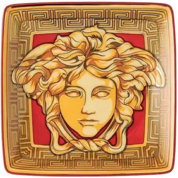Versace Skåle Medusa Skål i Hvid/Guld, 1