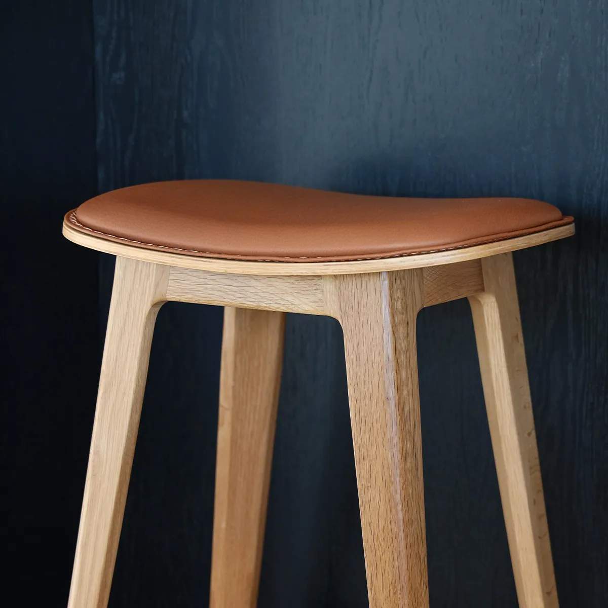 SACKit Barstole Nordic Barstol i Brun, 73 cm, 3