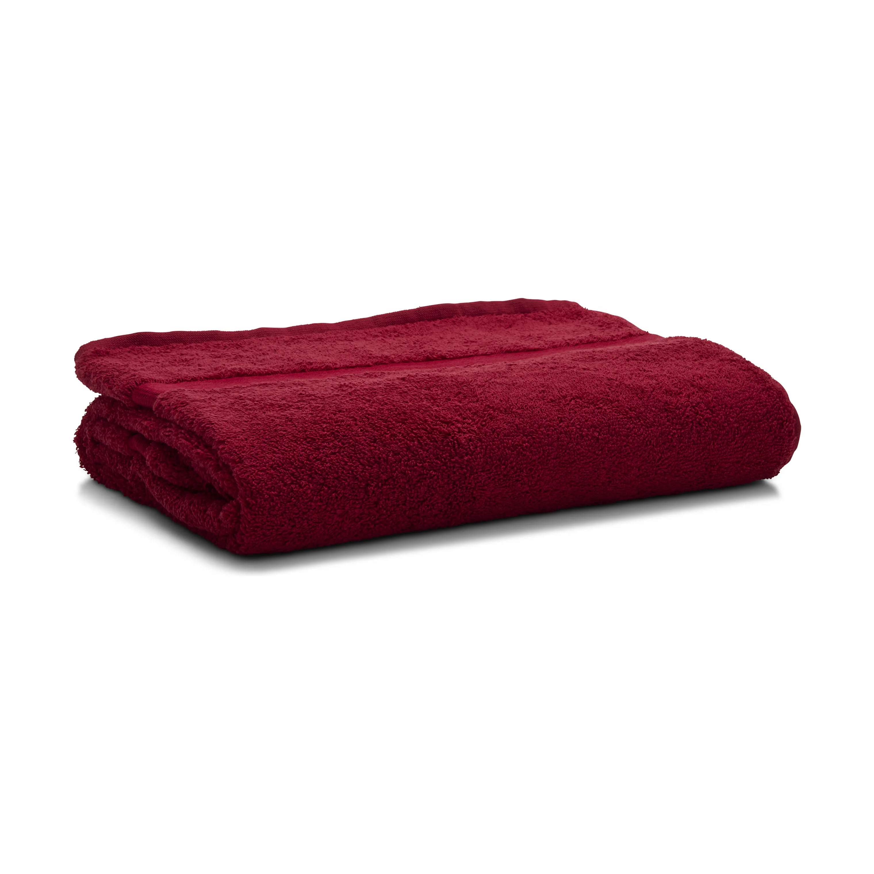 Håndklæde, rød, large