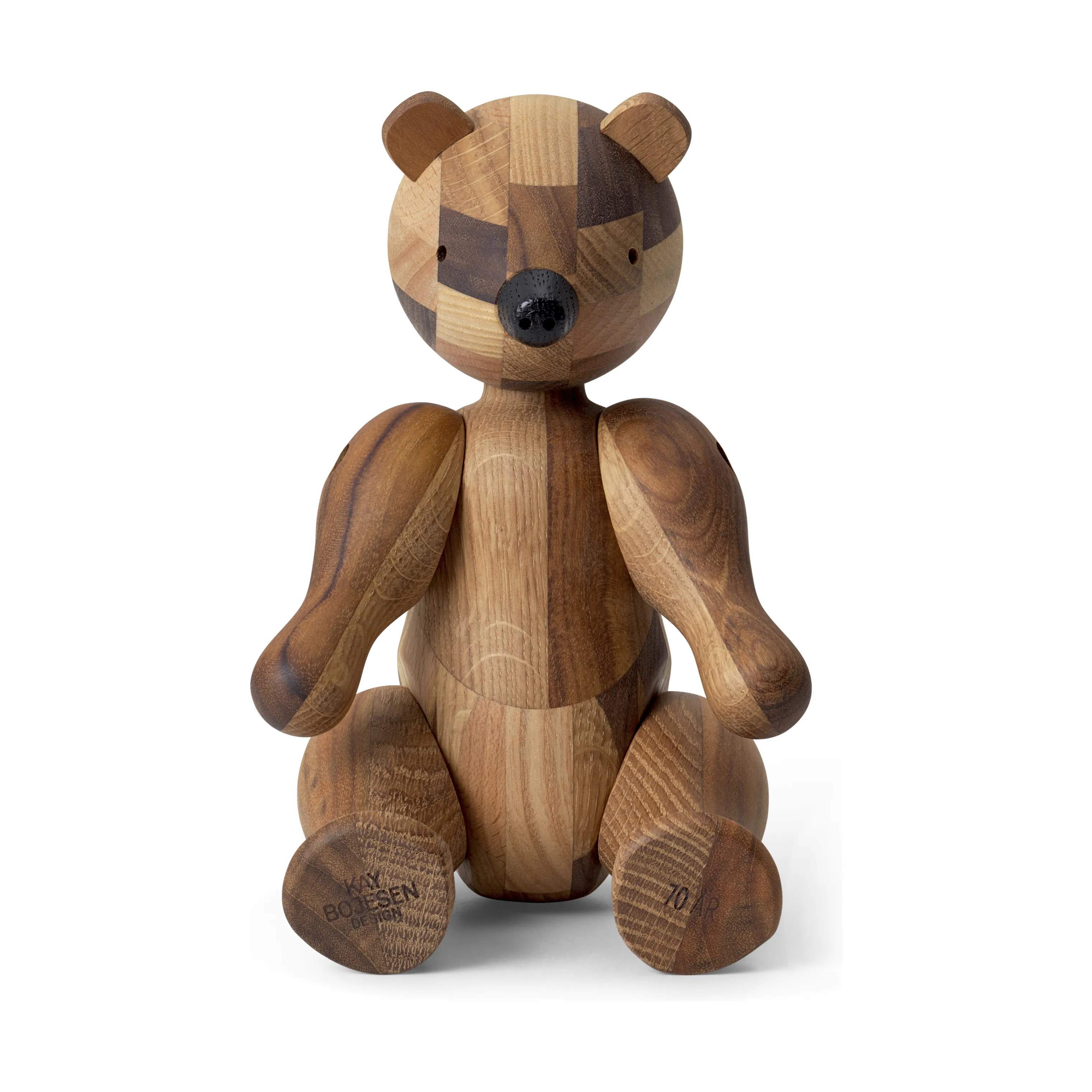 Kay Bojesen Dyrefigurer Bjørn i Resttræ, 25 cm, 1
