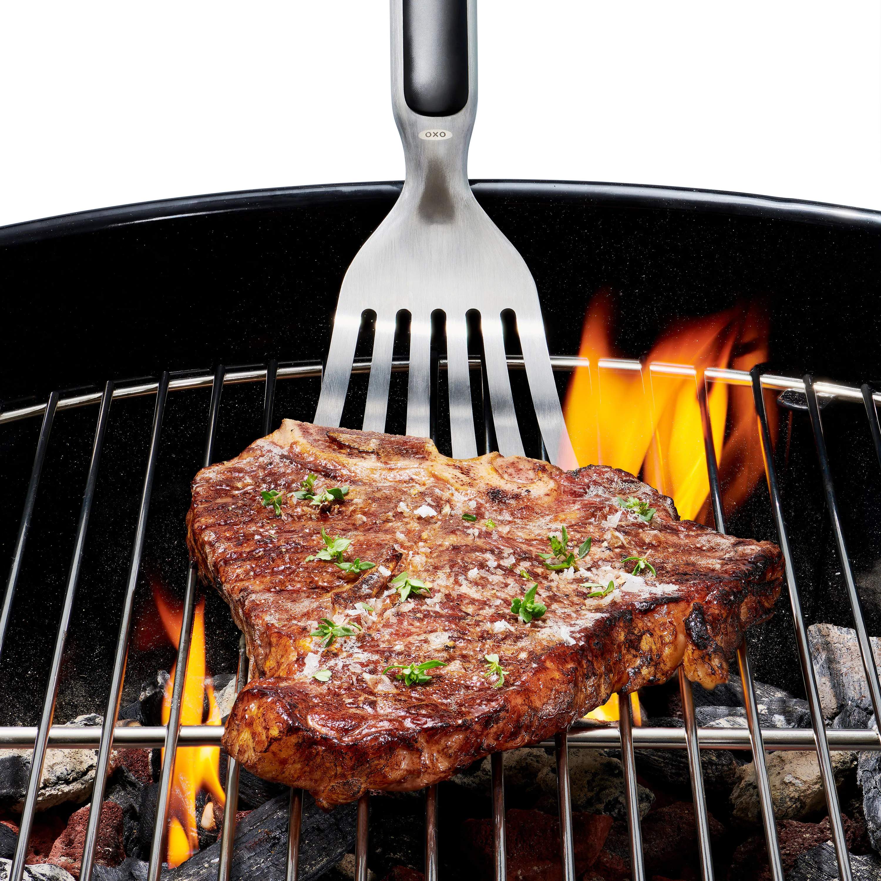 OXO Grillredskaber Good Grips Fleksibel Grillpalet i Sort/stål, 3