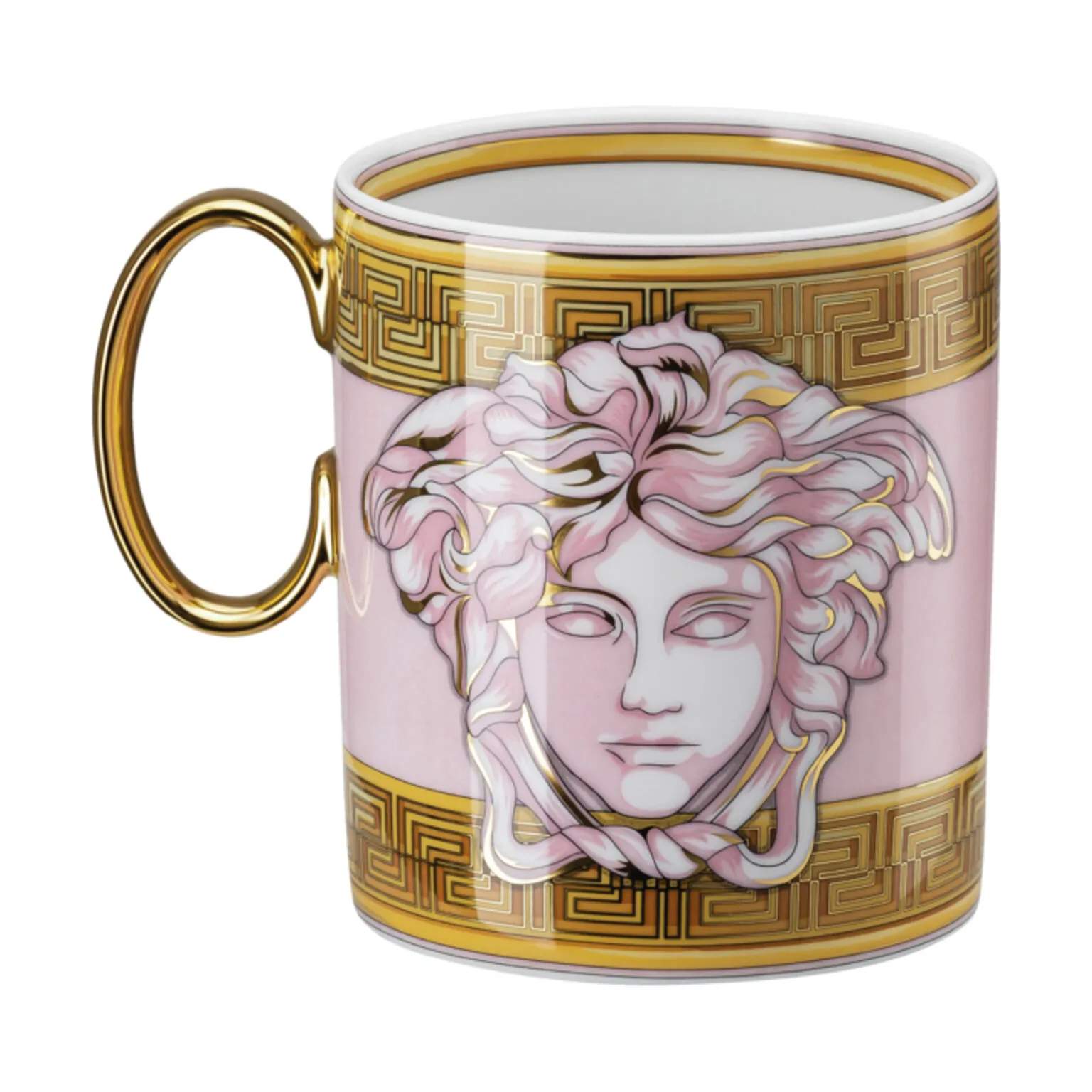 Versace Krus og kopper med hank Pink Coin Krus i Multifarvet, 2