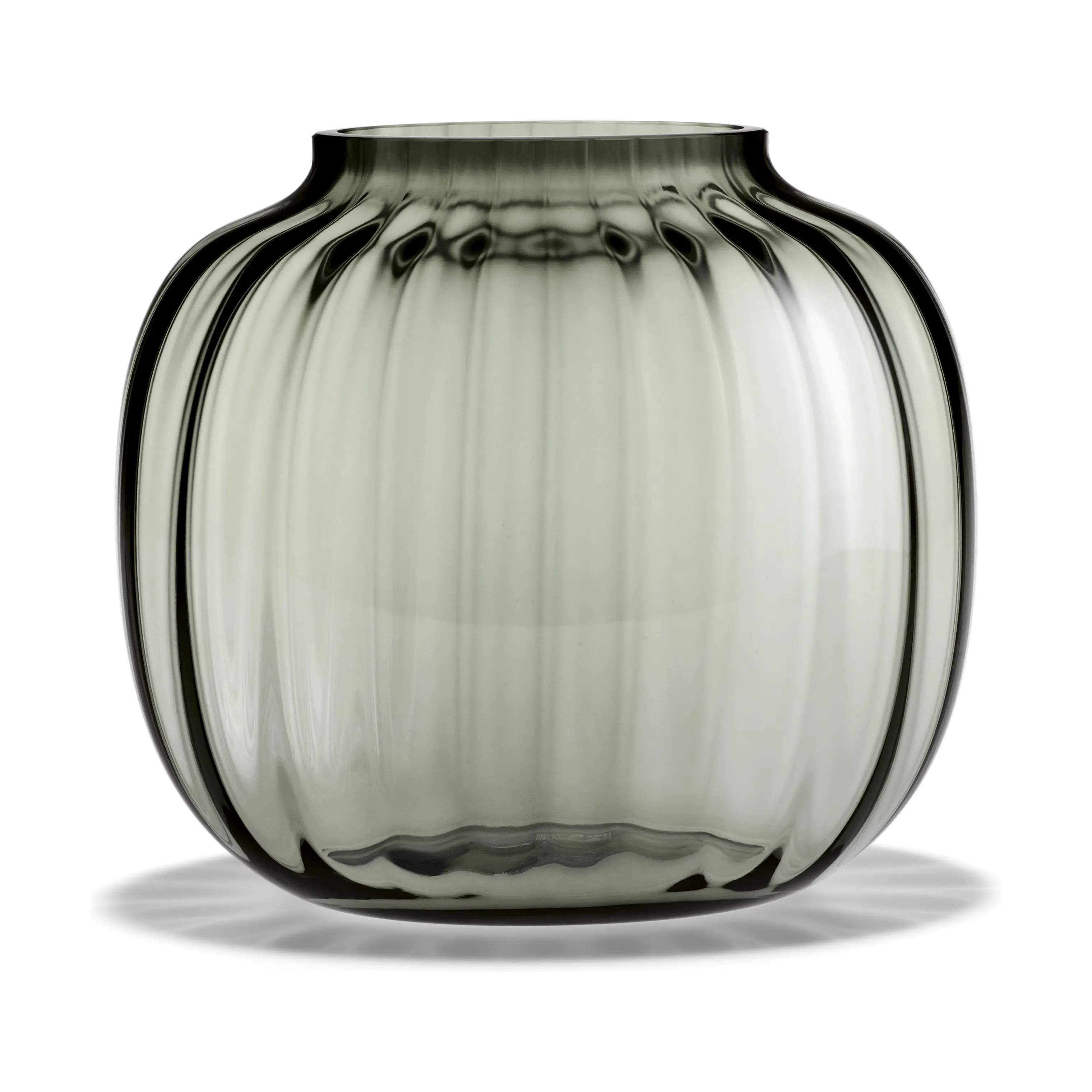 Primula Oval Vase, smoke, large